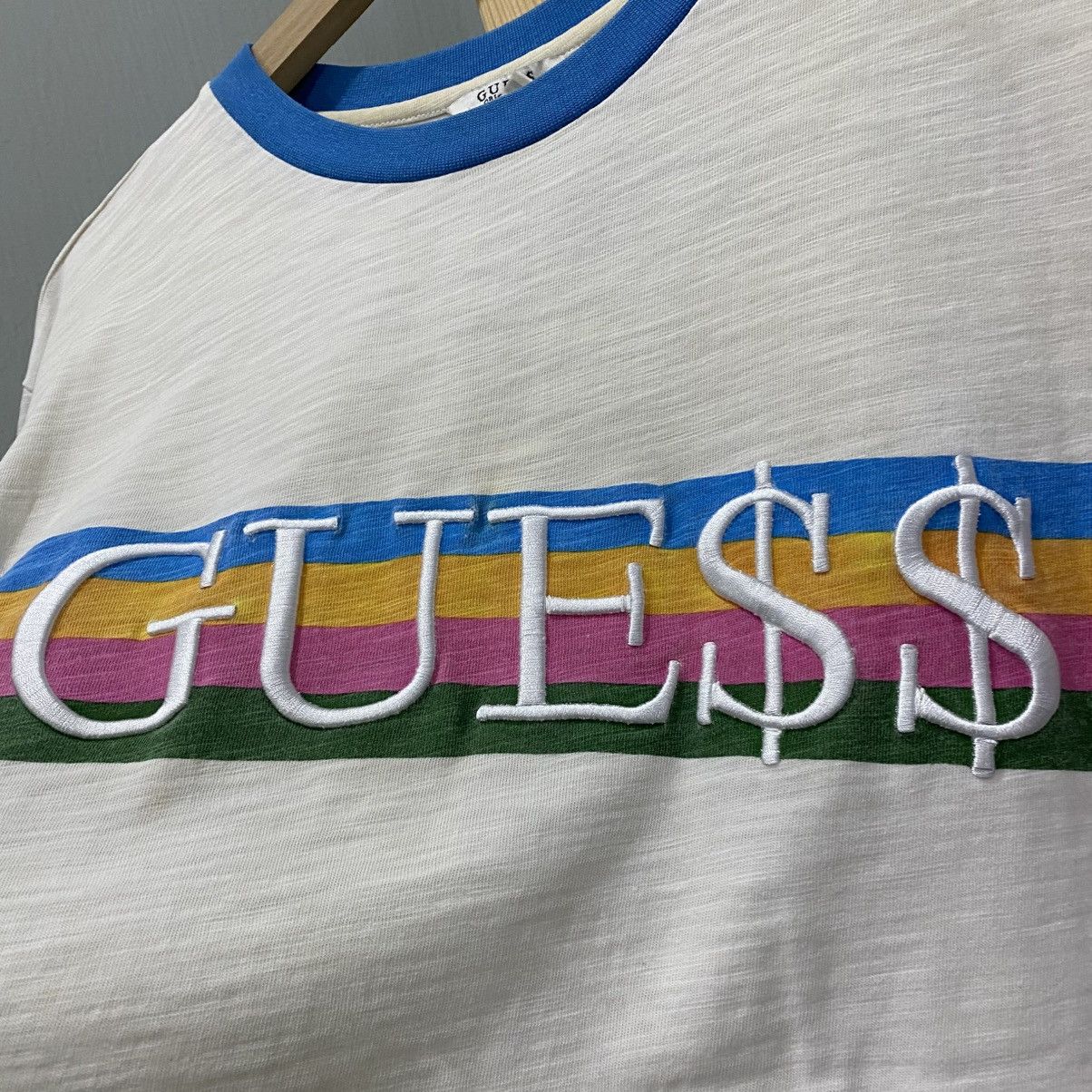 A$AP Rocky × Guess Guess x A$AP Rocky Cotton Candy Ringer Tee Size US M / EU 48-50 / 2 - 8 Thumbnail