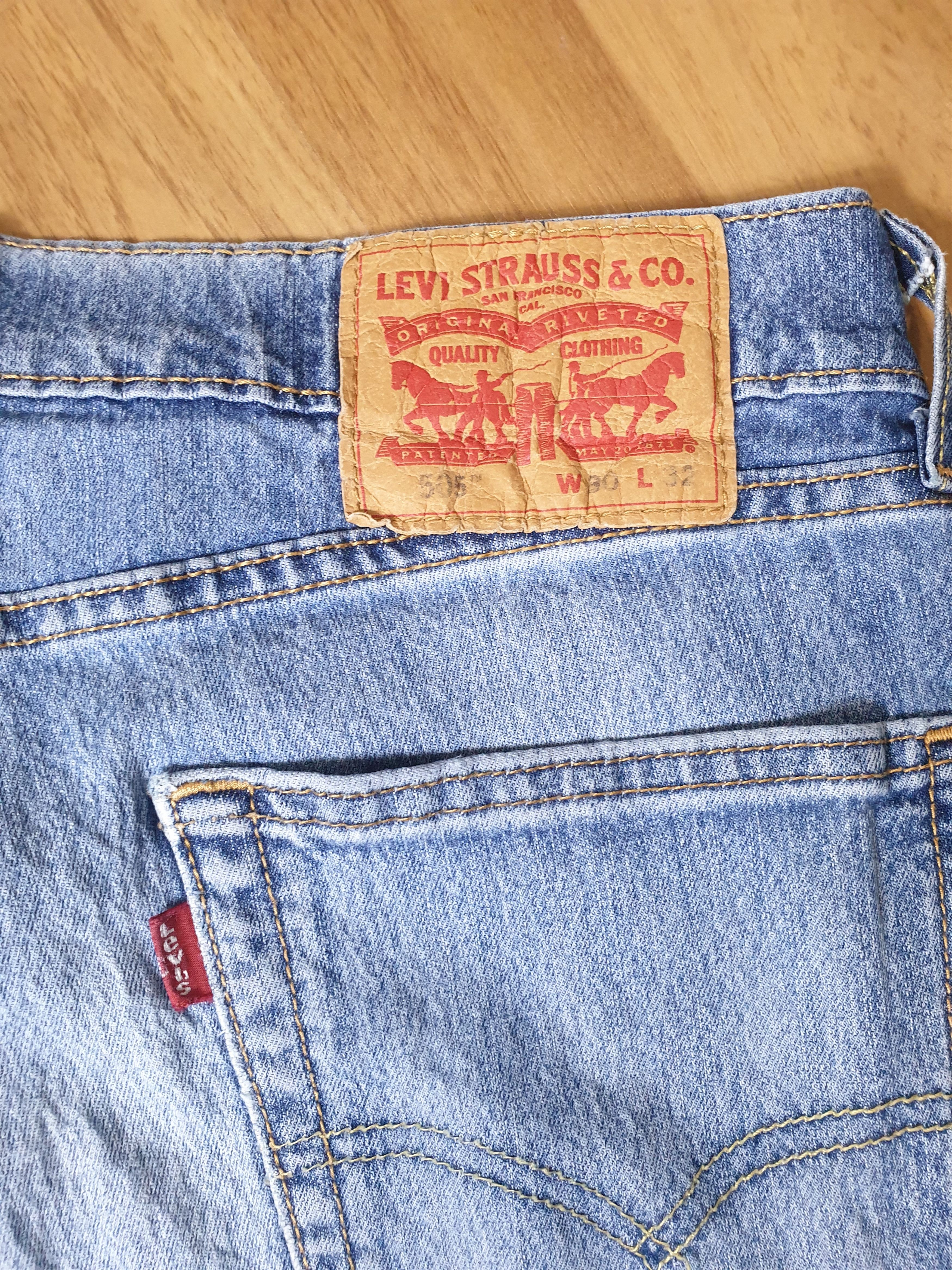 Levi's Levi's 505 Distressed Vintage Style Size US 30 / EU 46 - 5 Thumbnail