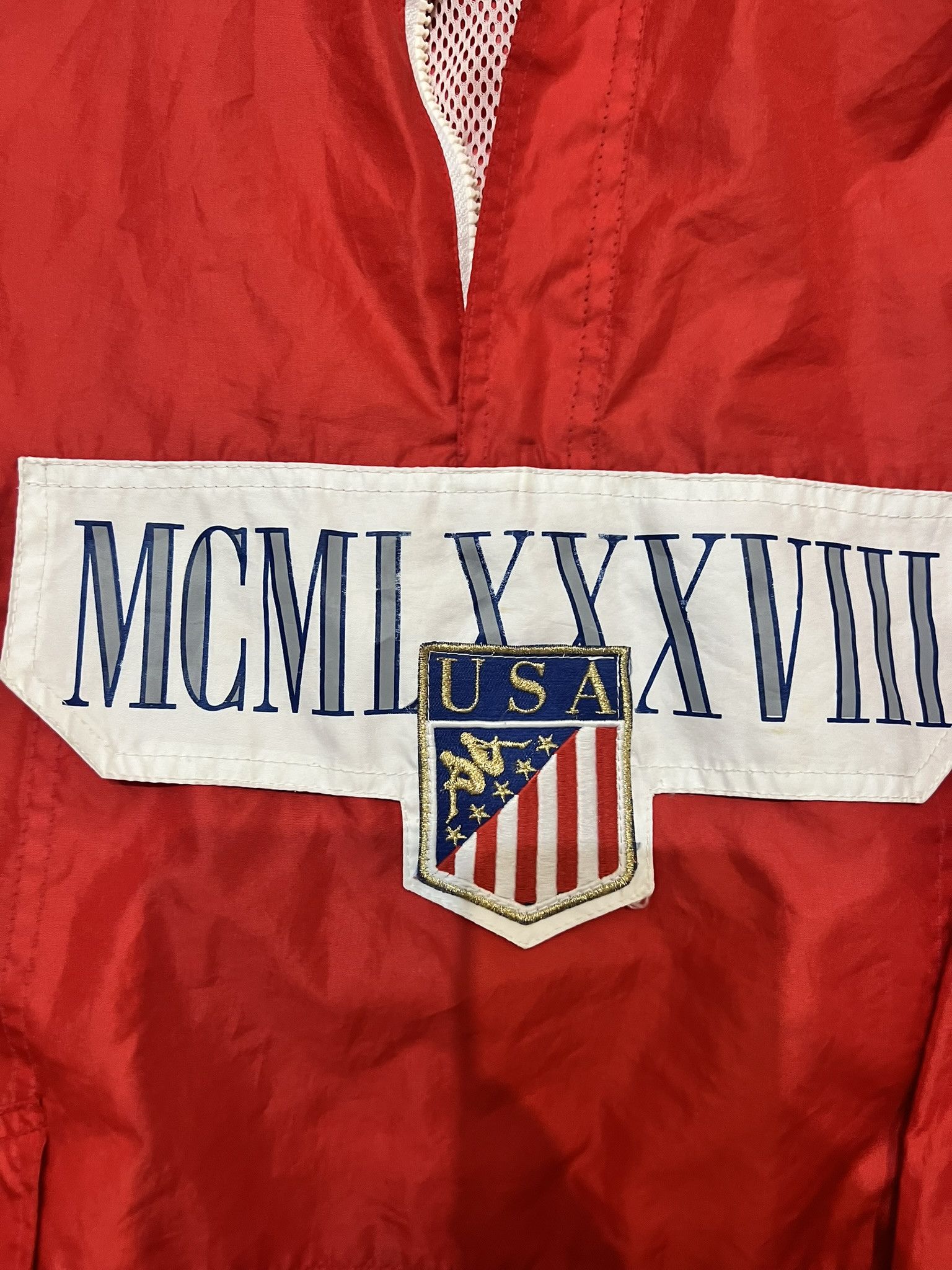 Kappa Vintage 90s Kappa USA Olympic Team Jacket – Made in Italy Size US XL / EU 56 / 4 - 3 Thumbnail