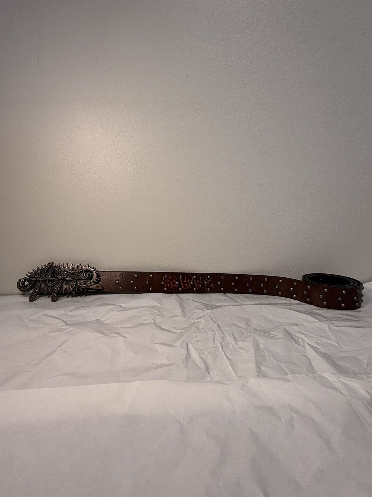 Travis Scott Travis Scott | Studded Utopia Belt ‘Brown’ Size 32 - 2 Thumbnail