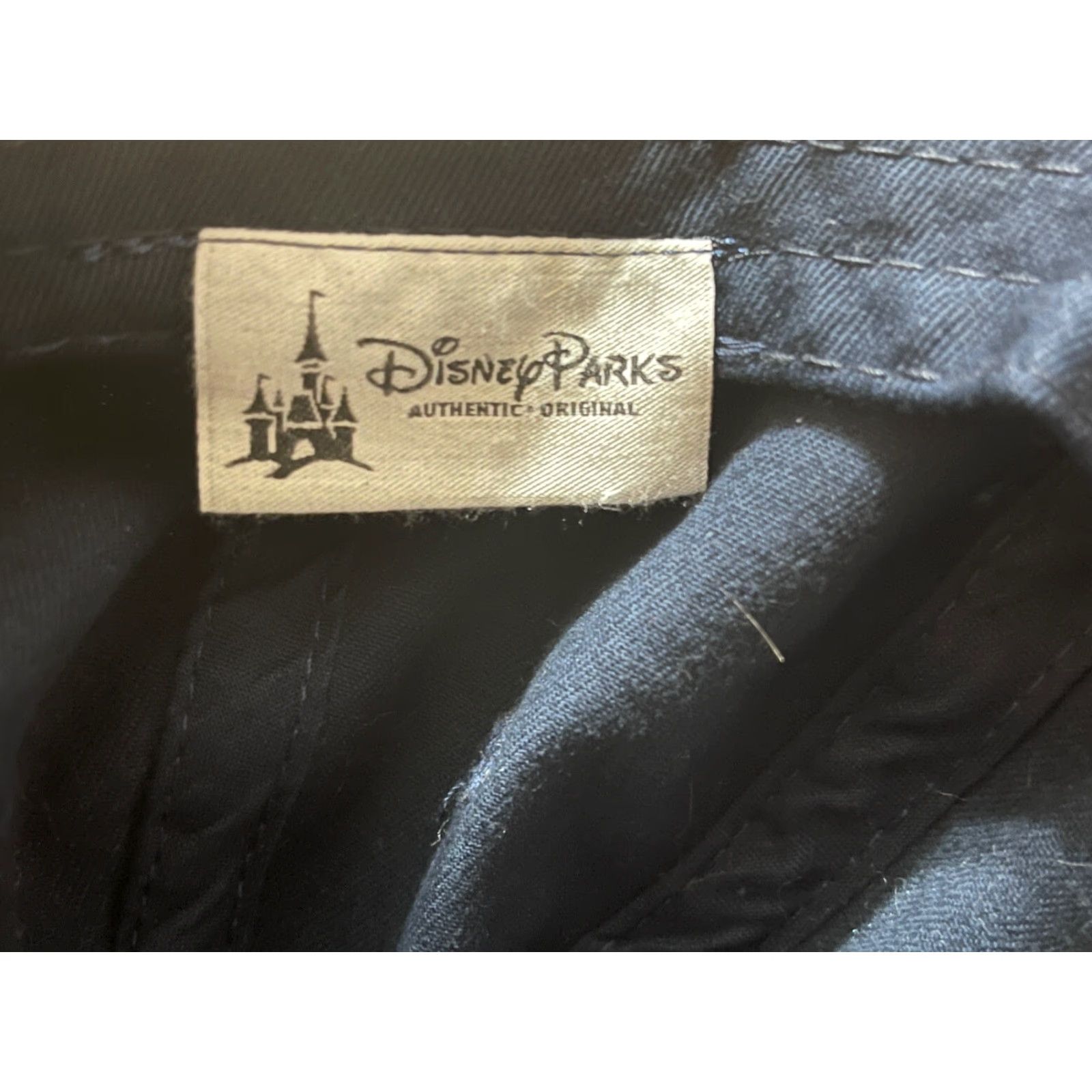 Disney VINTAGE Walt Disney World 71 Mickey Mouse Hat & Mickey Cap Navy Blue Adjustable Baseball Cap Men Adjustable Blue Disney Parks Authentic Cotton Mens Size ONE SIZE - 7 Thumbnail