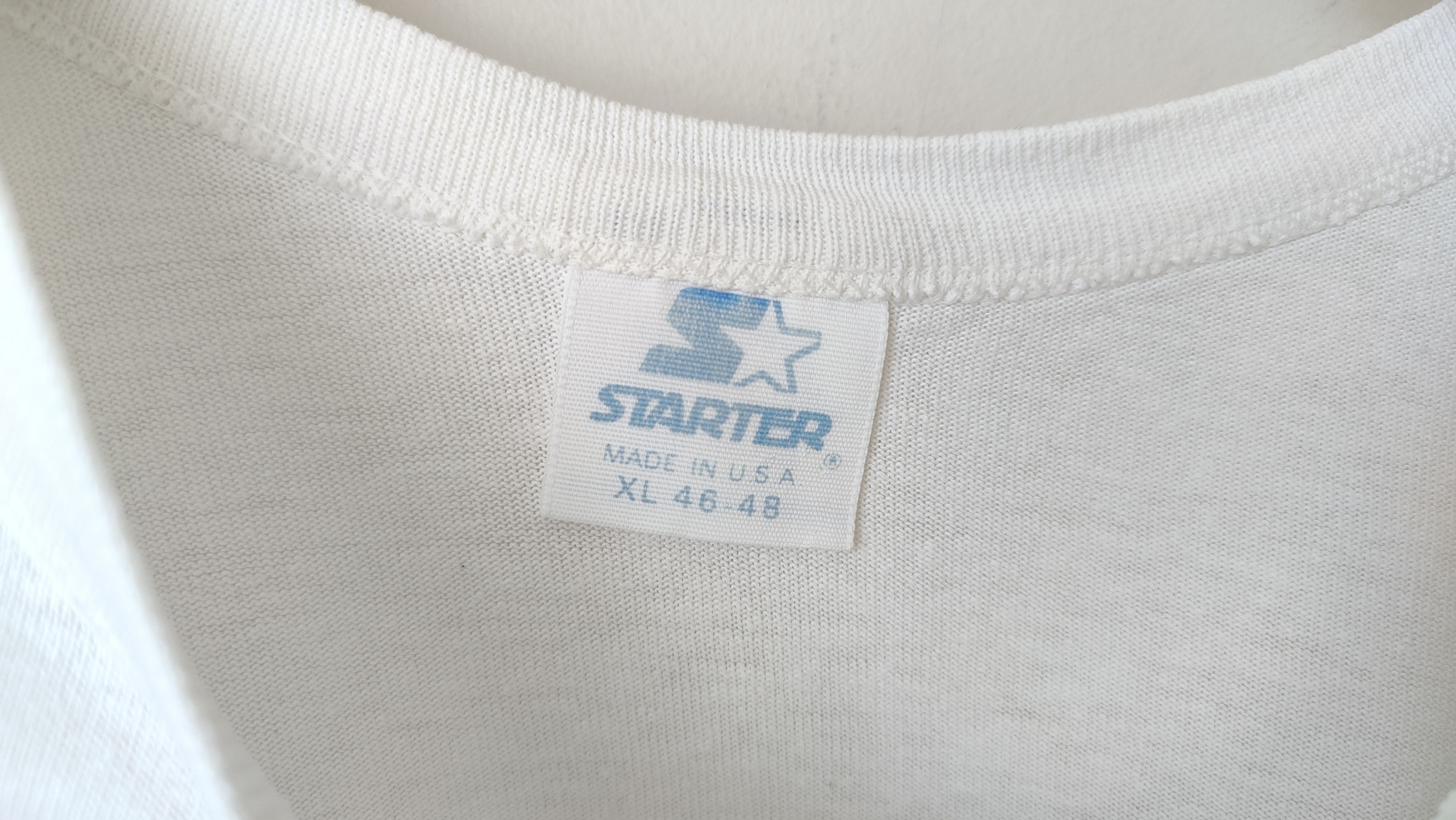 MLB Oakland Athletics x Starter 1989 Vintage 80s tshirt RARE Size US XL / EU 56 / 4 - 6 Thumbnail