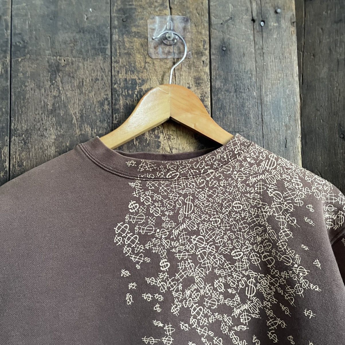 Stussy Vintage Stussy Dollars Travis Scott Colourway Sweatshirt Size US M / EU 48-50 / 2 - 5 Thumbnail