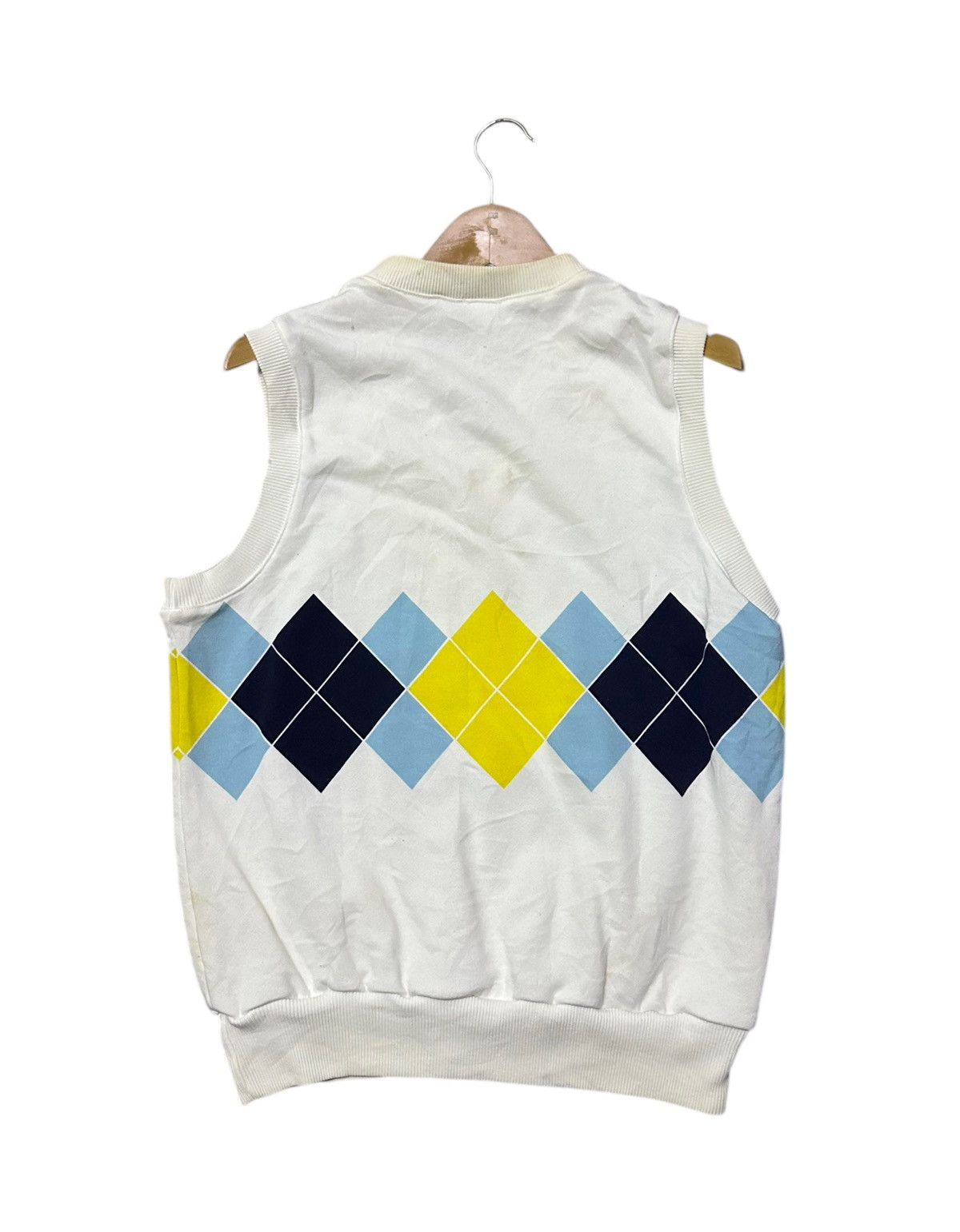 Adidas Vintage Adidas argyle sweater vest Size US M / EU 48-50 / 2 - 4 Thumbnail