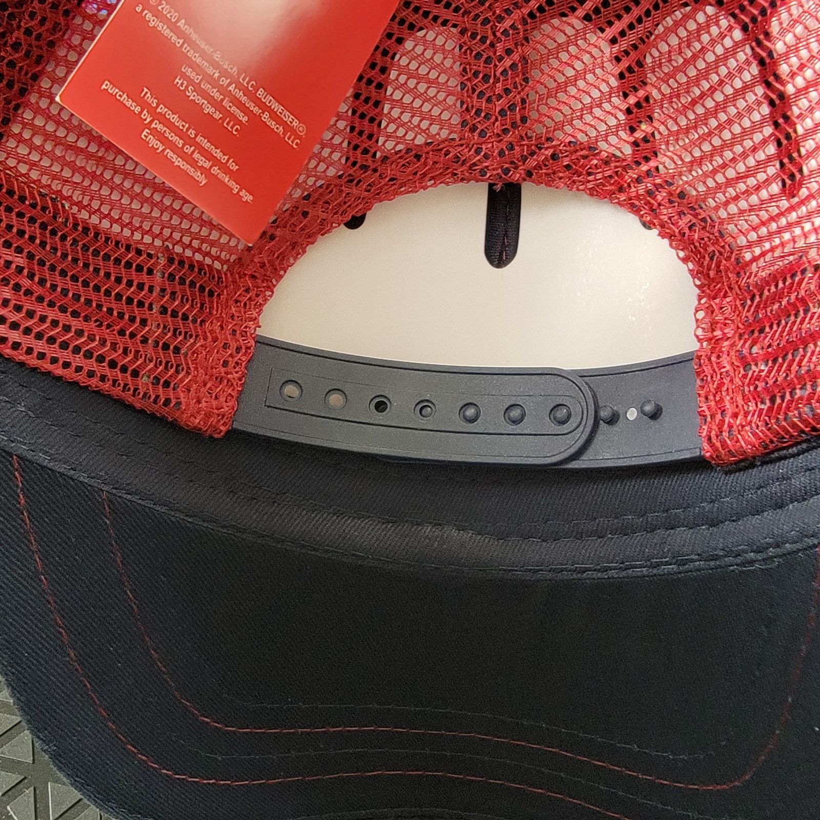 Budweiser Budweiser Authentic Snapback Hat OSFA Size ONE SIZE - 4 Thumbnail