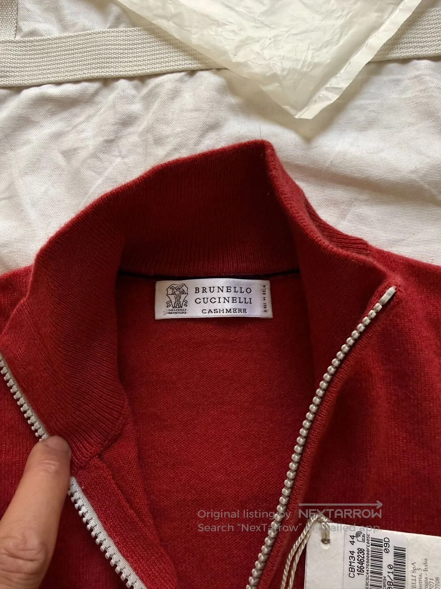 Brunello Cucinelli Brunello Cucinelli Men's Cashmere Half. Size US S / EU 44-46 / 1 - 4 Thumbnail
