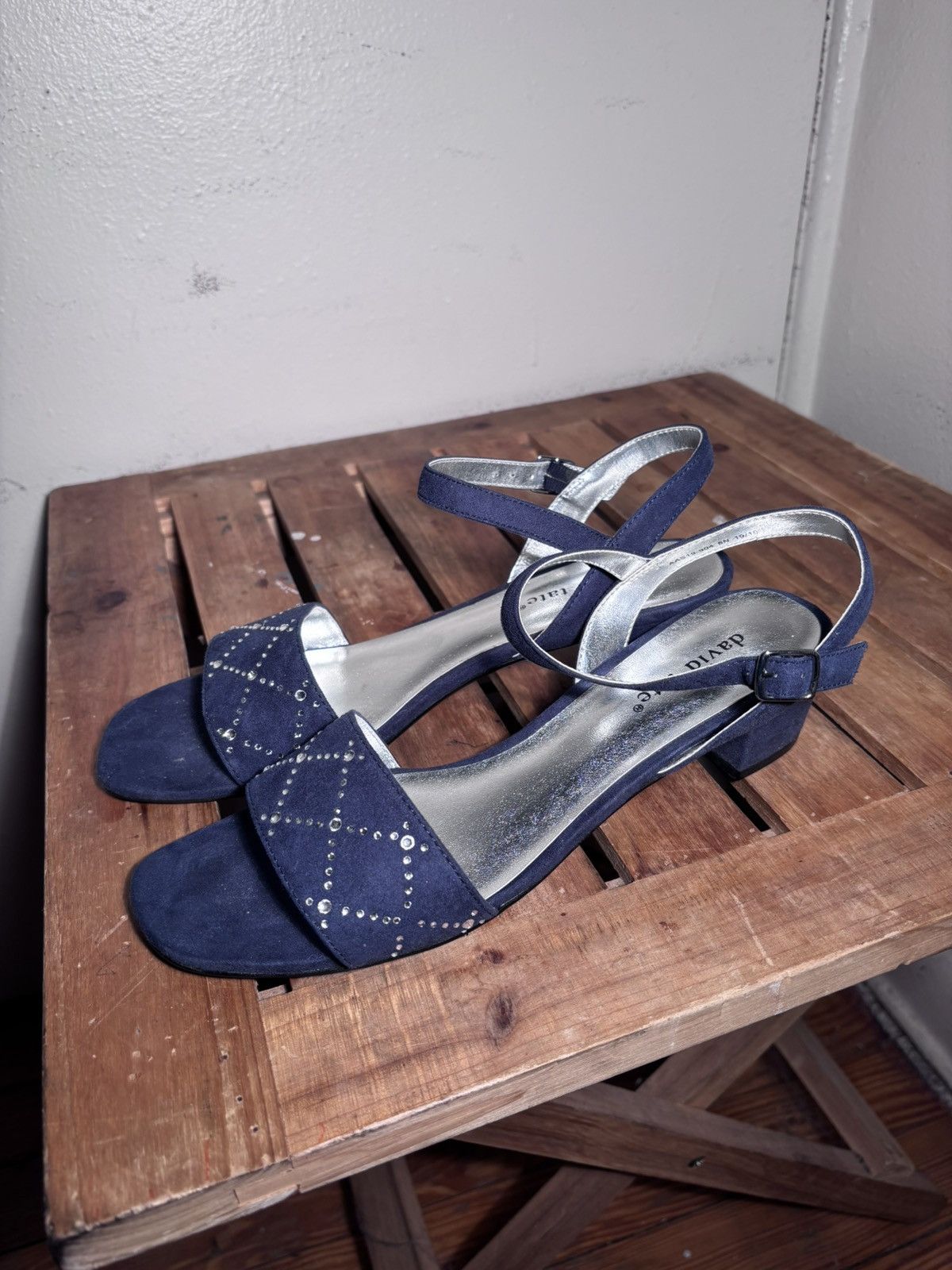 Other David Tate Jeweled Block Heel Shoes Size US 8 / IT 38 - 7 Thumbnail