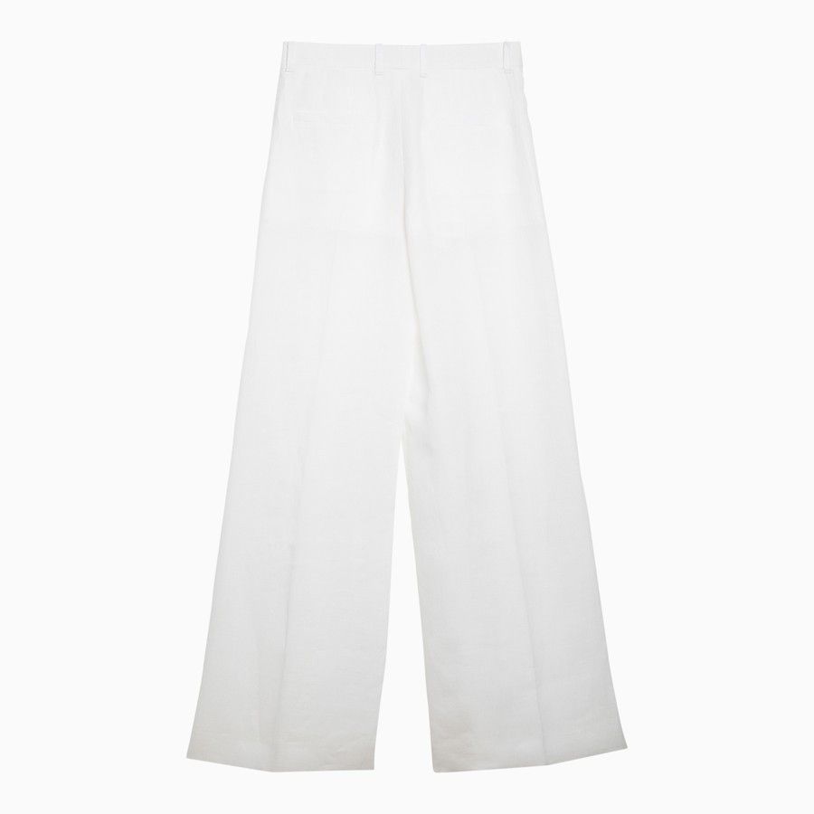Chloe o1d2blof0824 Trousers in White Size 28" / US 6 / IT 42 - 2 Thumbnail