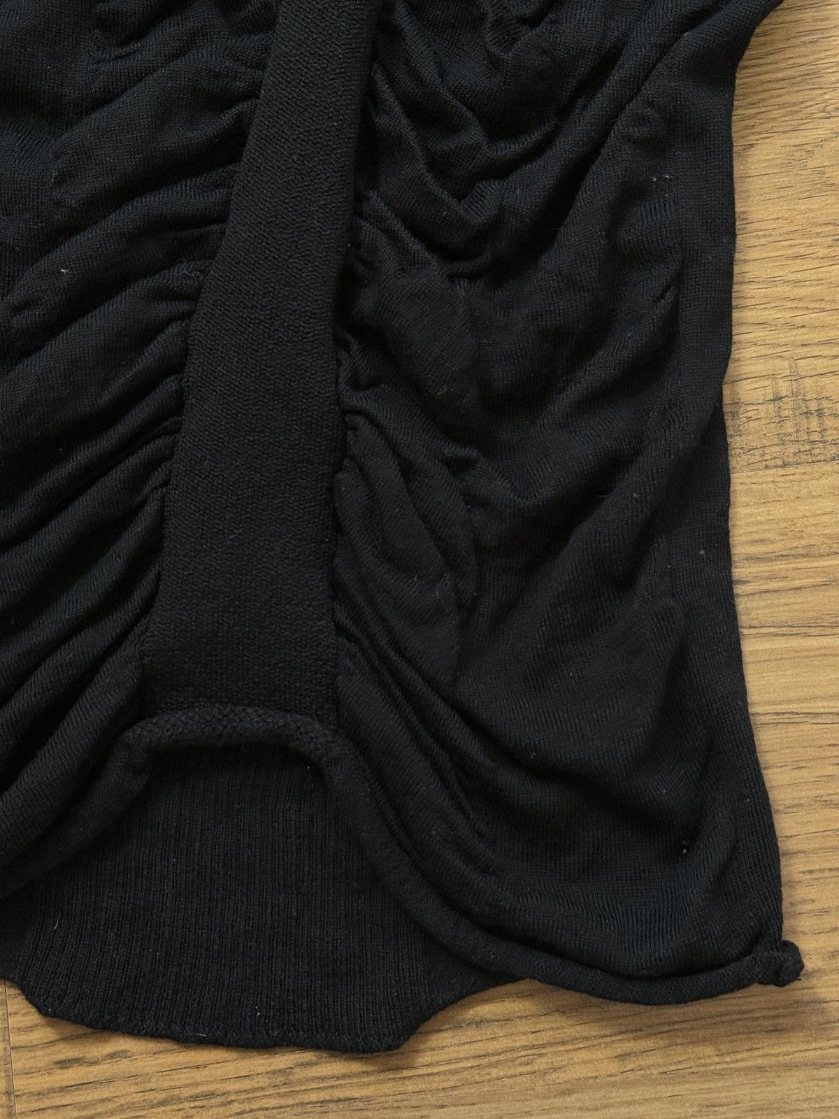 Marithe + Francois Girbaud × Vintage VINTAGE MARITHE FRANCOIS GIRBAUD DRAPED KNITTED DRESS Size S / US 4 / IT 40 - 7 Thumbnail