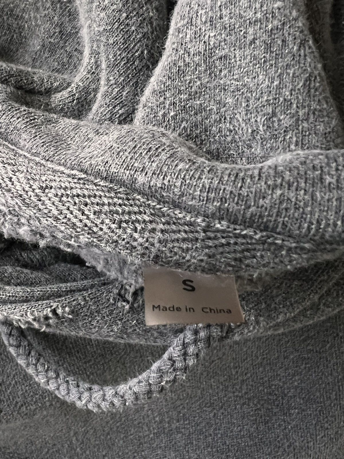 Pacsun Pacsun Distressed Hoodie Gray Size US S / EU 44-46 / 1 - 3 Thumbnail