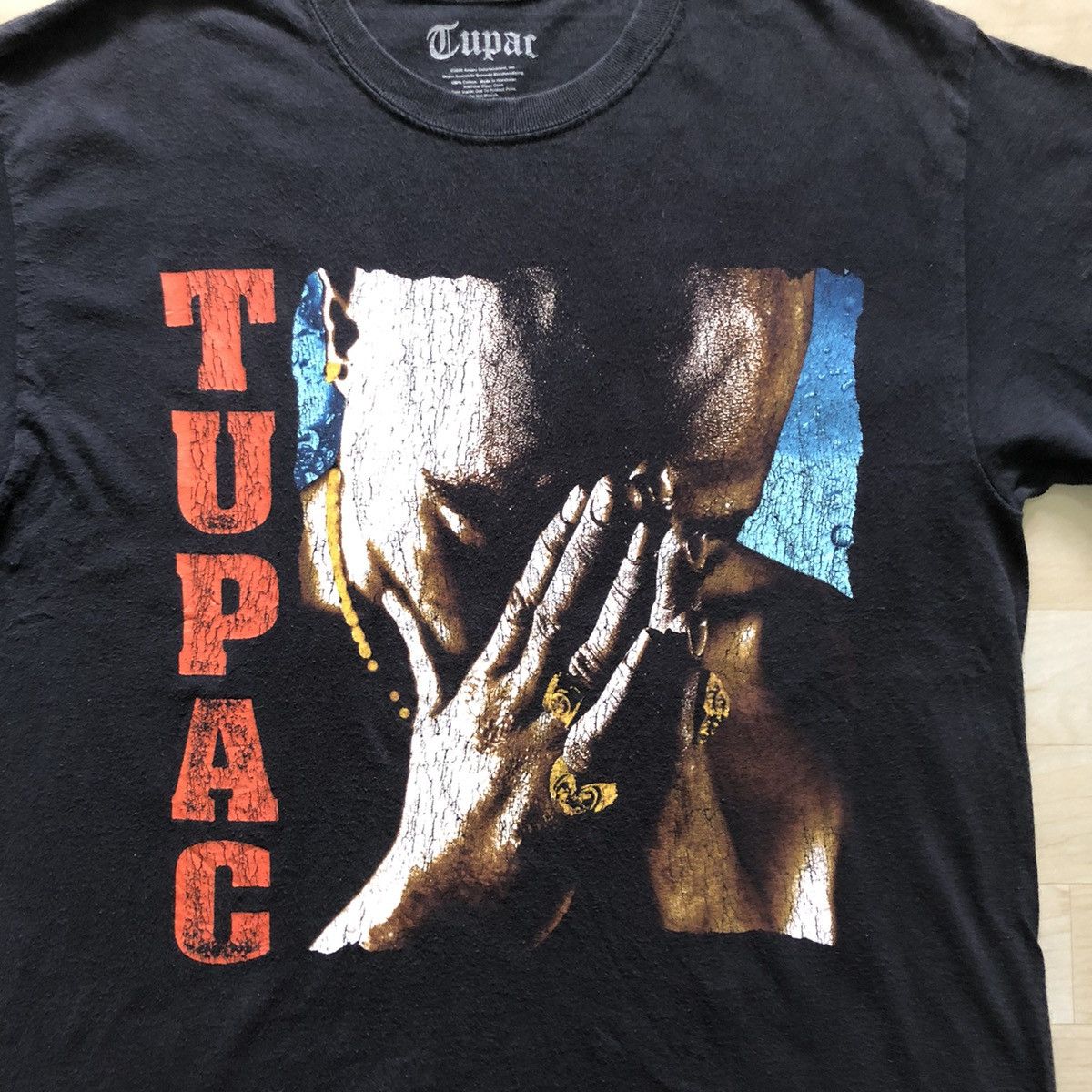 Band Tees × Rap Tees Tupac Shakur 2pac American Rappers TShirt Size US L / EU 52-54 / 3 - 3 Thumbnail