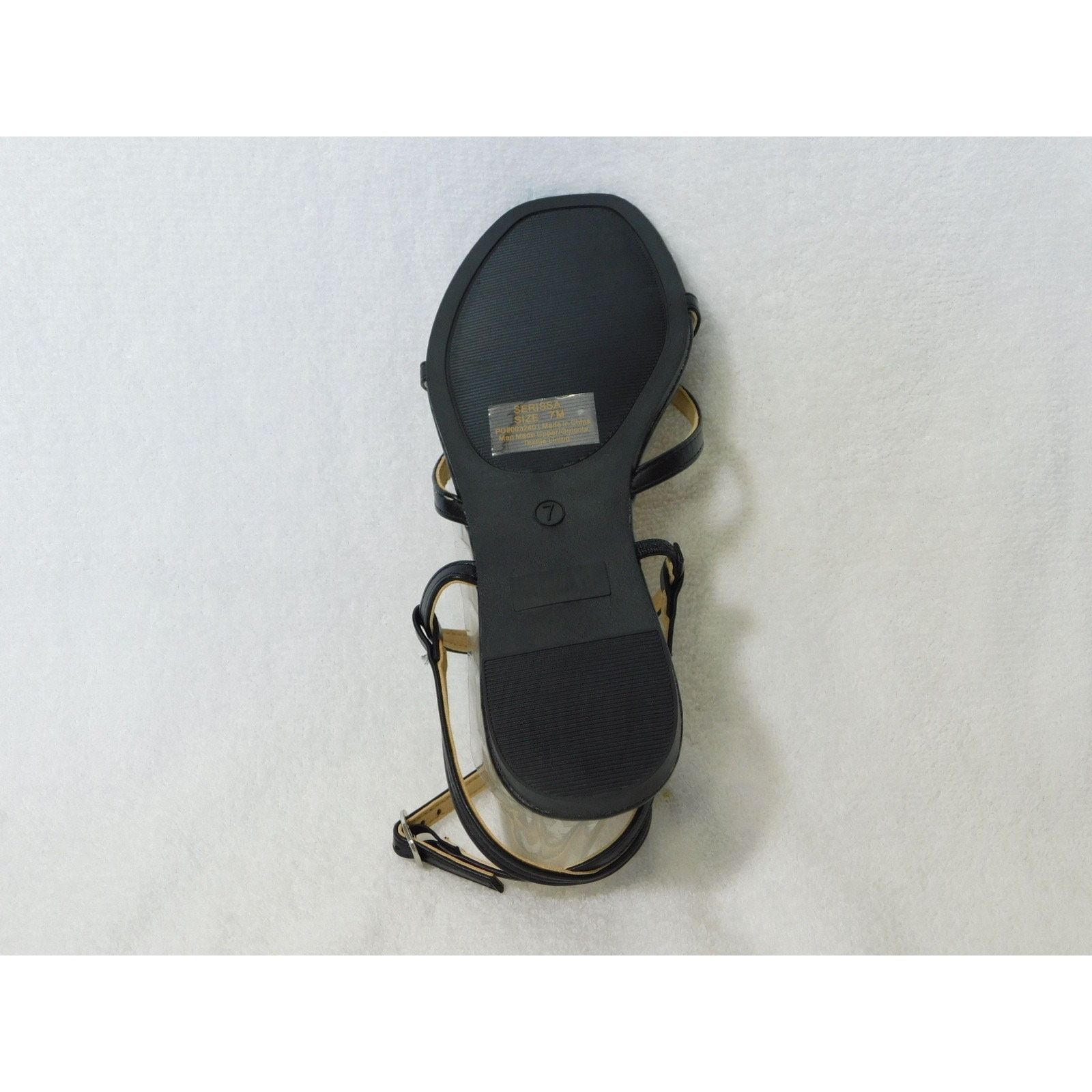 Other W597 Journee Black Serissa Multi Strap Flat Sandals Size 7 M Size US 7 / IT 37 - 5 Thumbnail