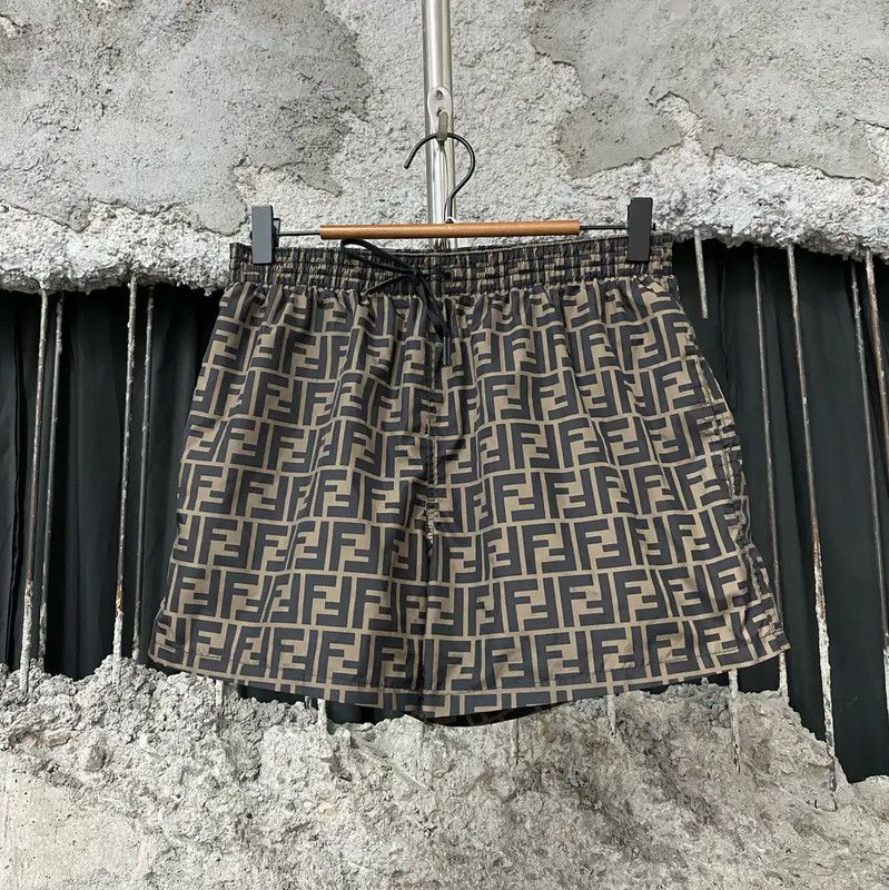 Fendi Summer Color Block Women's Shorts 0089