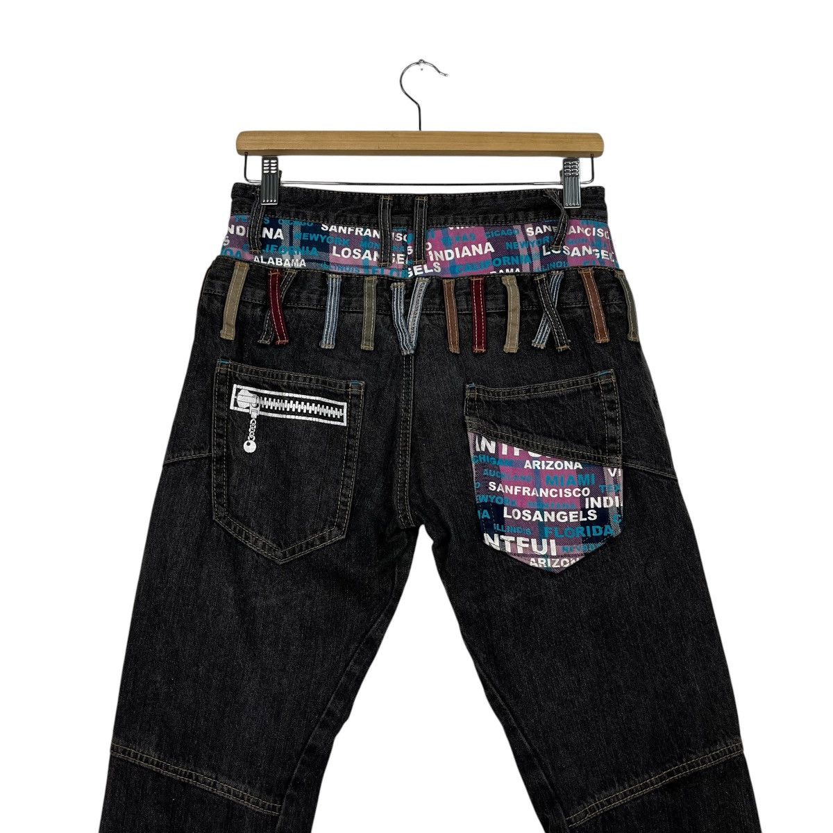 Japanese Brand Vintage Antful Double Waist Seditionaries Denim Jeans Size US 28 / EU 44 - 9 Thumbnail