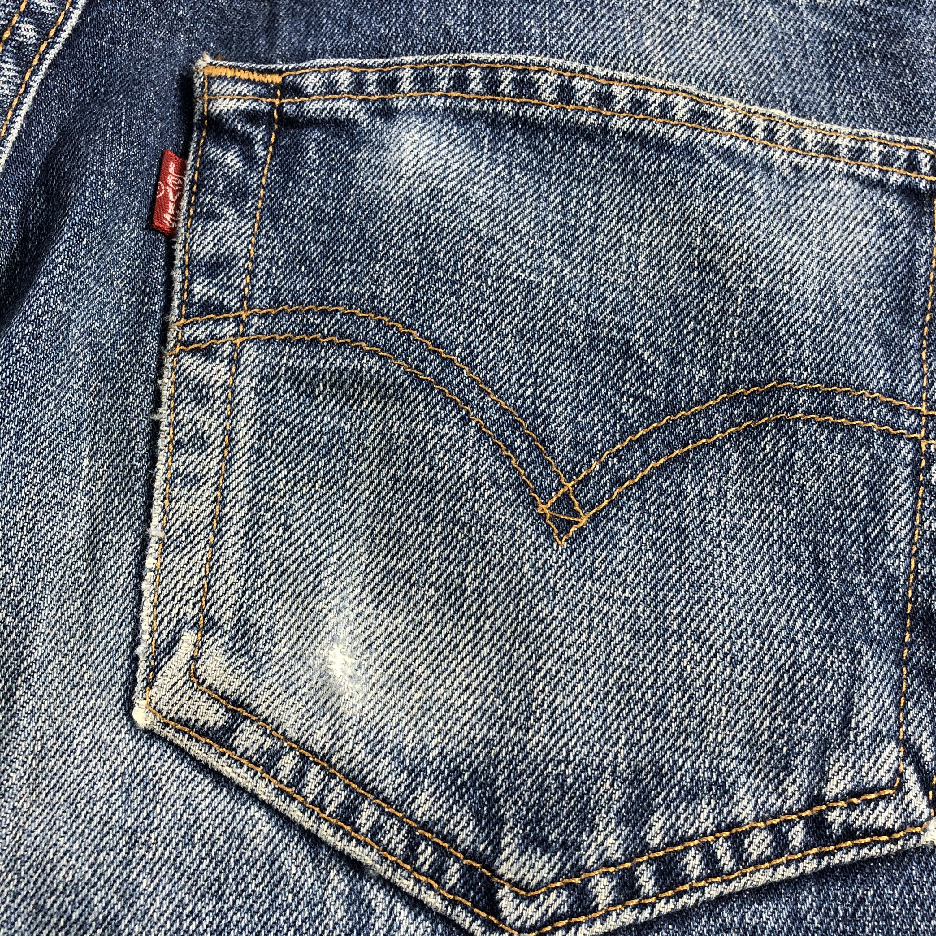 Levi's Vintage 90s Blue Wash Levis 501 Jeans-JM2846 Size US 29 - 6 Thumbnail