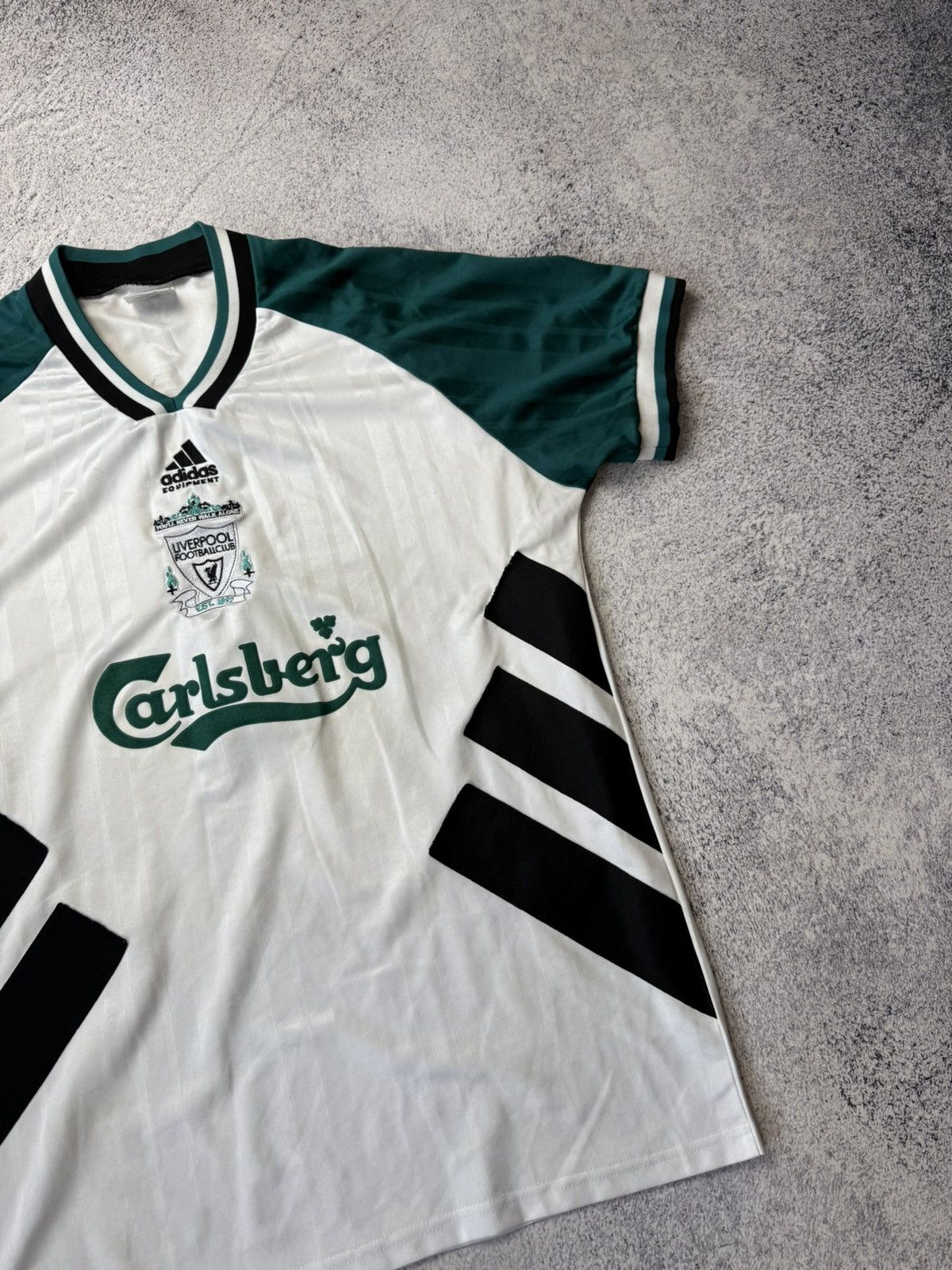 Adidas Vintage Adidas Equipment Liverpool Soccer Jersey 90s Y2K Size US M / EU 48-50 / 2 - 3 Thumbnail