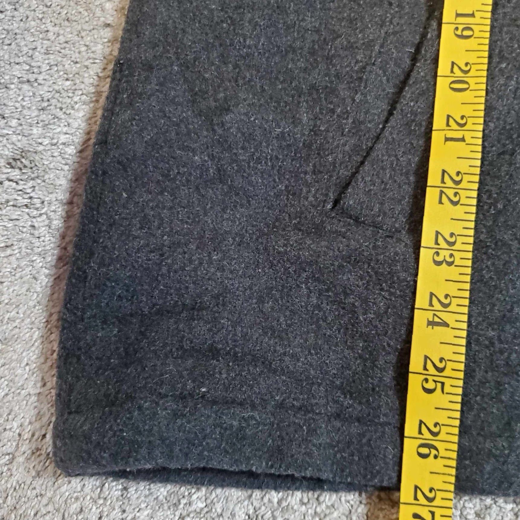 Vintage VINTAGE Fargo Mining Supply Jacket Unisex Adults Medium Black Wool Full Zip Overcoat M Size US M / EU 48-50 / 2 - 5 Thumbnail
