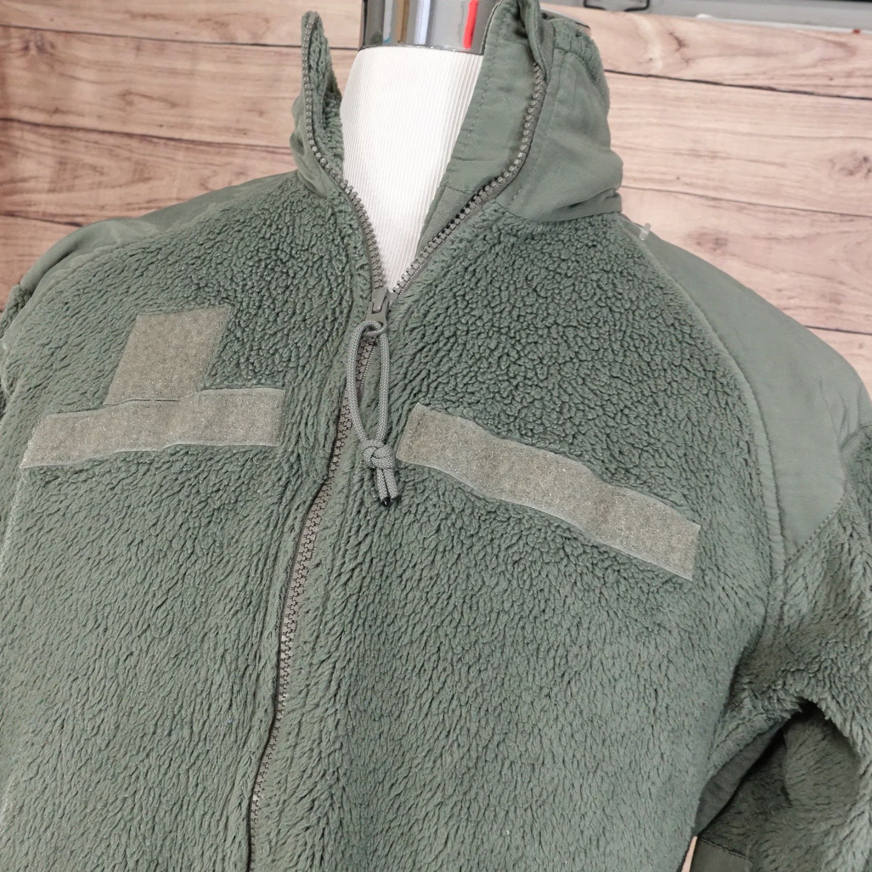 Vintage VINTAGE Military Fleece Jacket Full Zip Unisex Adults Small Green Winter Cold Weather Size US S / EU 44-46 / 1 - 2 Thumbnail
