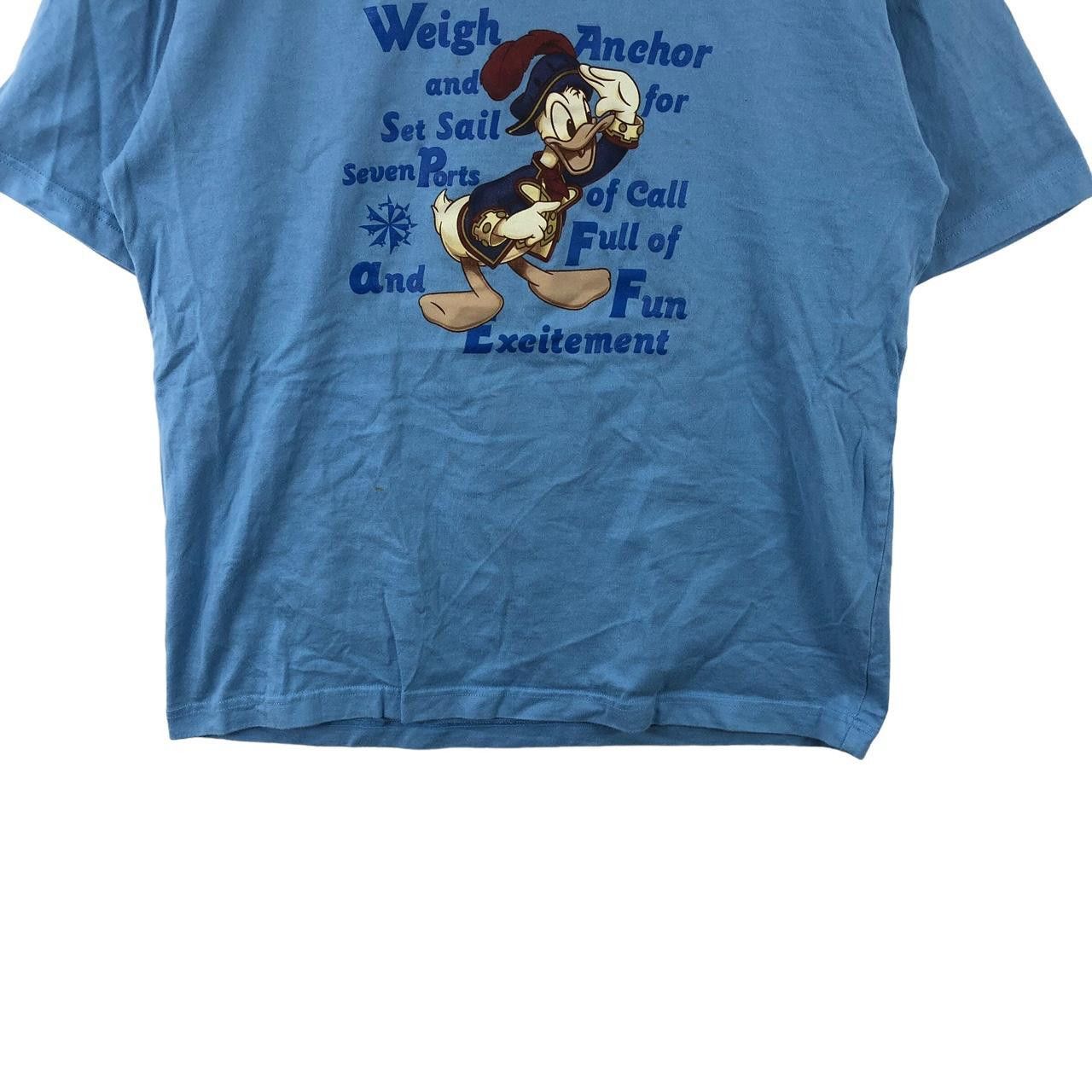 Disney DISNEY TOKYO RESORT Themepark Donald Duck Tee Shirt Sailor Size L / US 10 / IT 46 - 4 Thumbnail