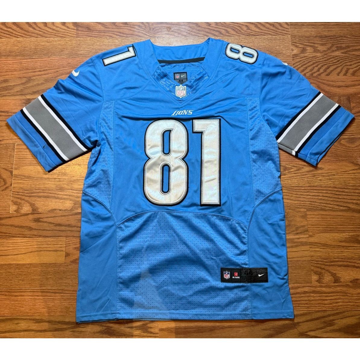 Nike Detroit Lions Calvin Johnson Jr. Size 44 Medium