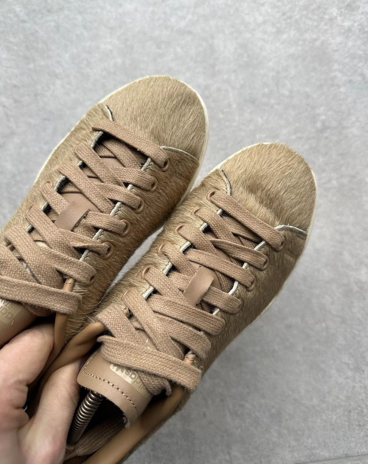 Adidas Adidas Stan Smith Shoes Pony Hair Womens Sneakers Rare Style Size US 6 / IT 36 - 8 Thumbnail