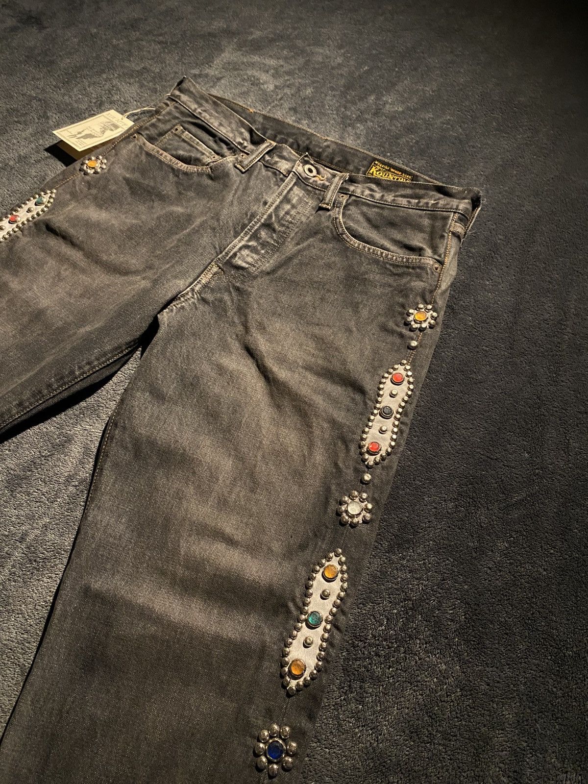 Kapital Kapital stud jeans Size US 32 / EU 48 - 2 Thumbnail