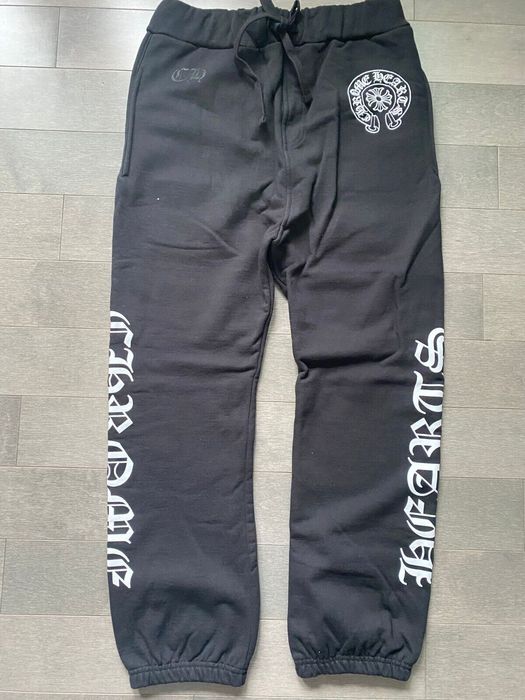 Chrome Hearts Chrome Hearts Horse Shoe Split Pocket Sweatpants | Grailed