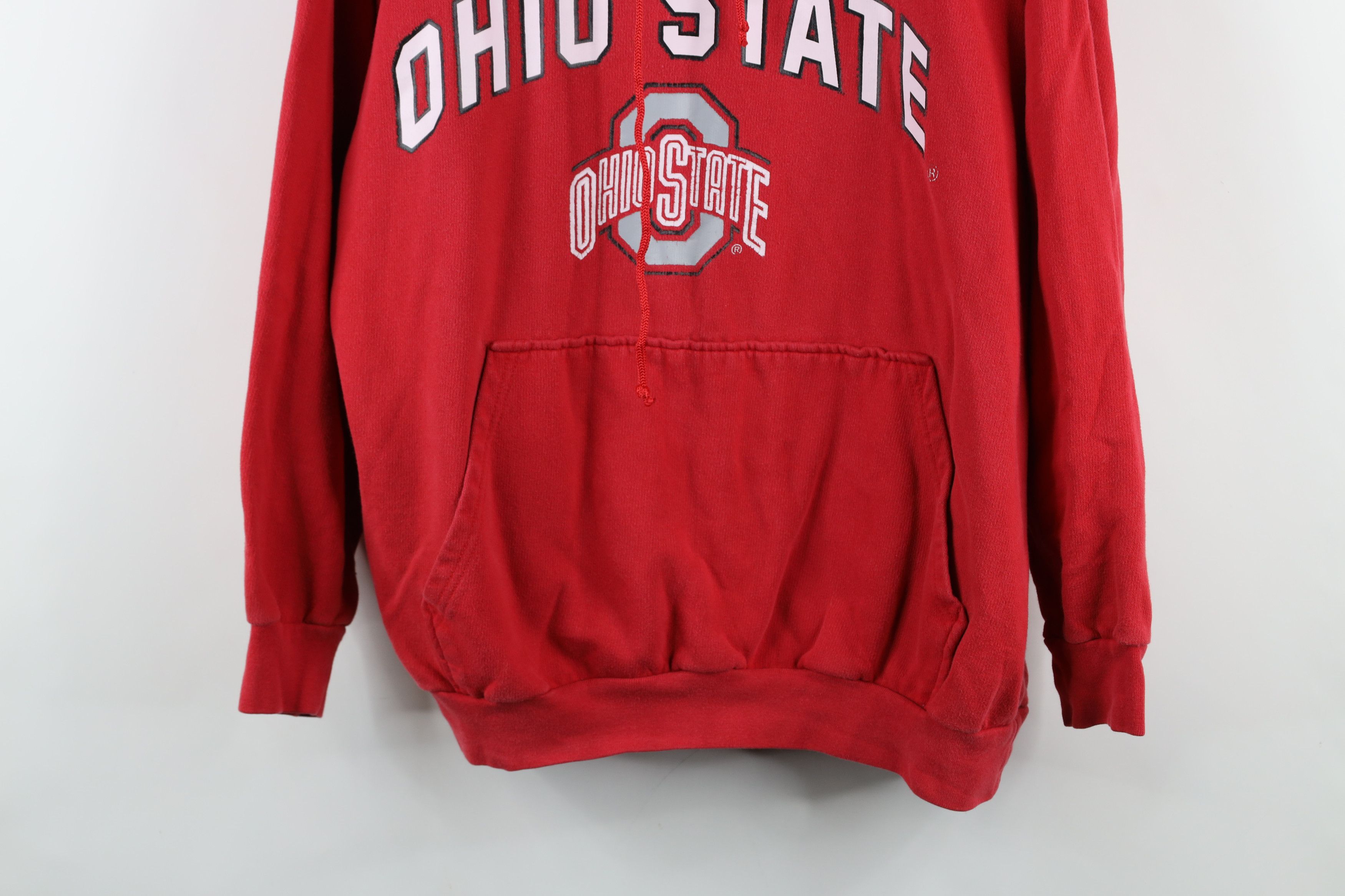 Vintage Vintage 90s Spell Ohio State University Hoodie Sweatshirt Size US XL / EU 56 / 4 - 3 Thumbnail