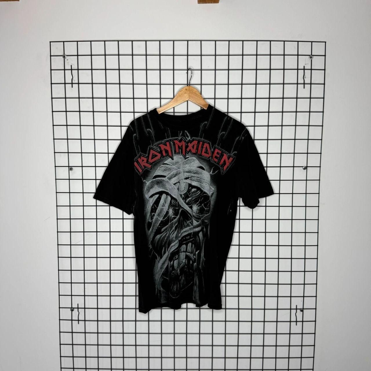 Vintage Iron Maiden T shirt Band Tee Graphic Black 2000s Size US L / EU 52-54 / 3 - 1 Thumbnail
