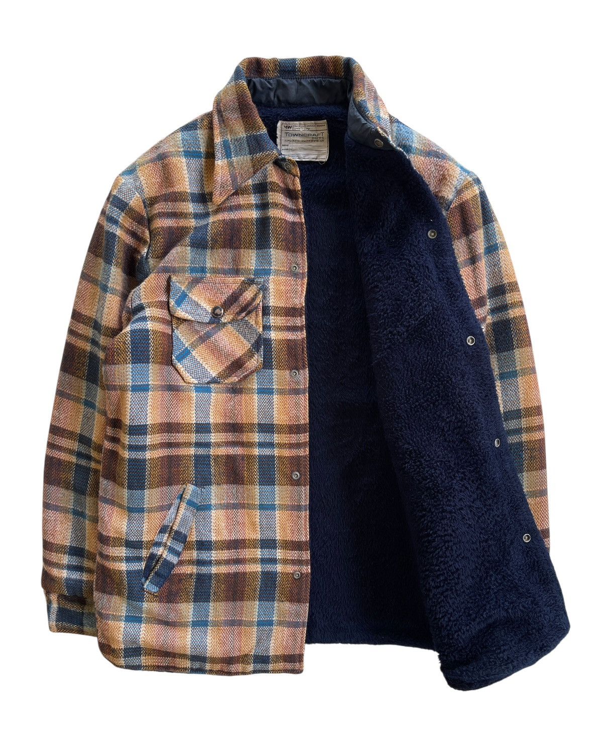 Towncraft 1970s Towncraft Wool Tartan Jacket Size US S / EU 44-46 / 1 - 2 Thumbnail