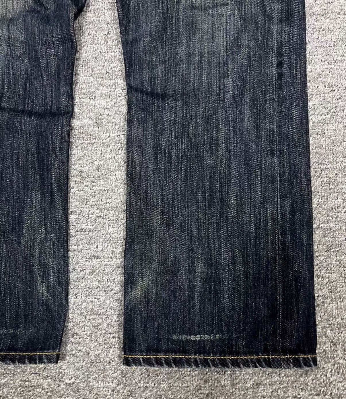 Neighborhood Neighborhood 2009 Red Selvedge Raw Denim Jeans J16 Size US 32 / EU 48 - 4 Thumbnail