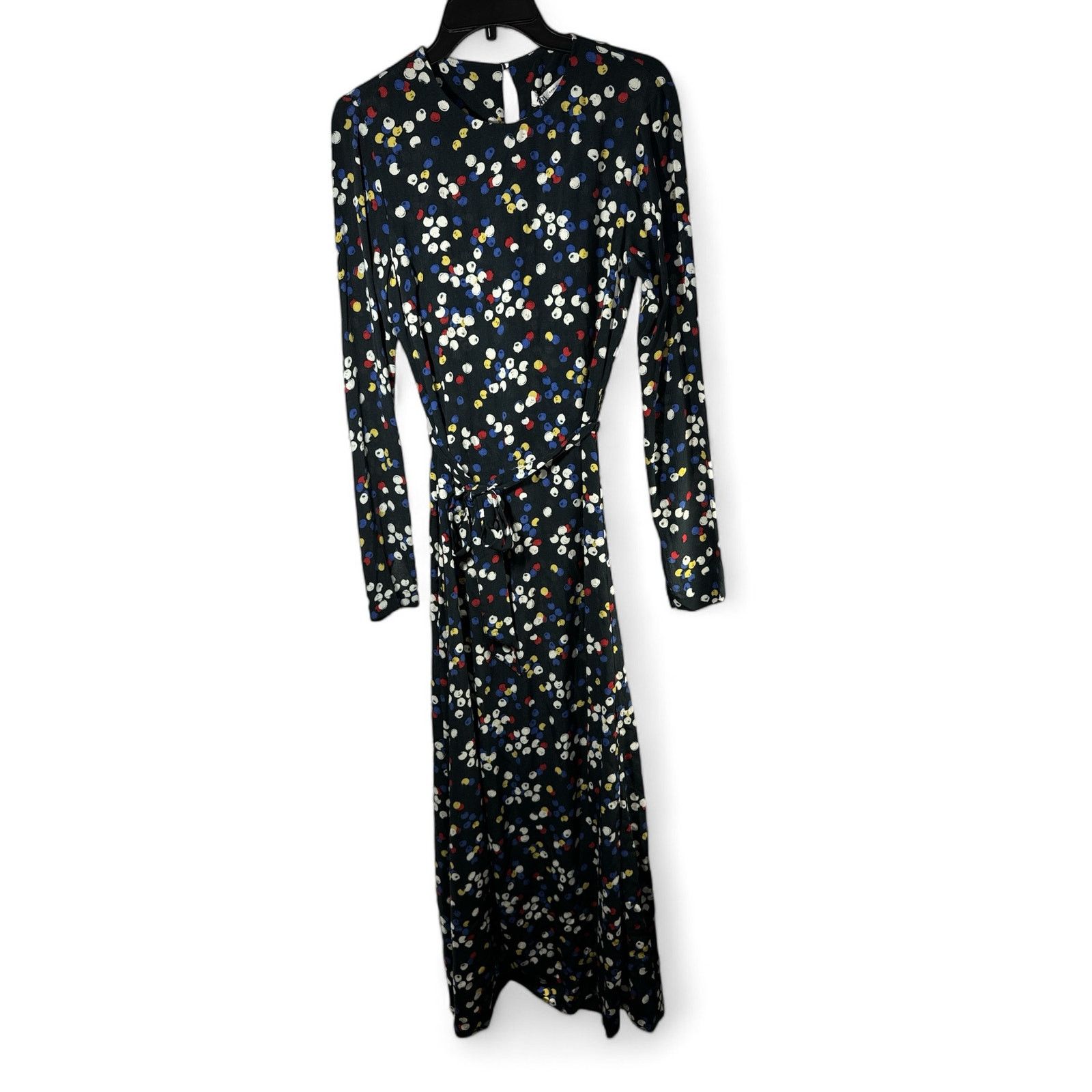 Zara Zara Lexi Long SleeveNavy Belted Maxi Dress Women sz XS Size XS / US 0-2 / IT 36-38 - 2 Thumbnail