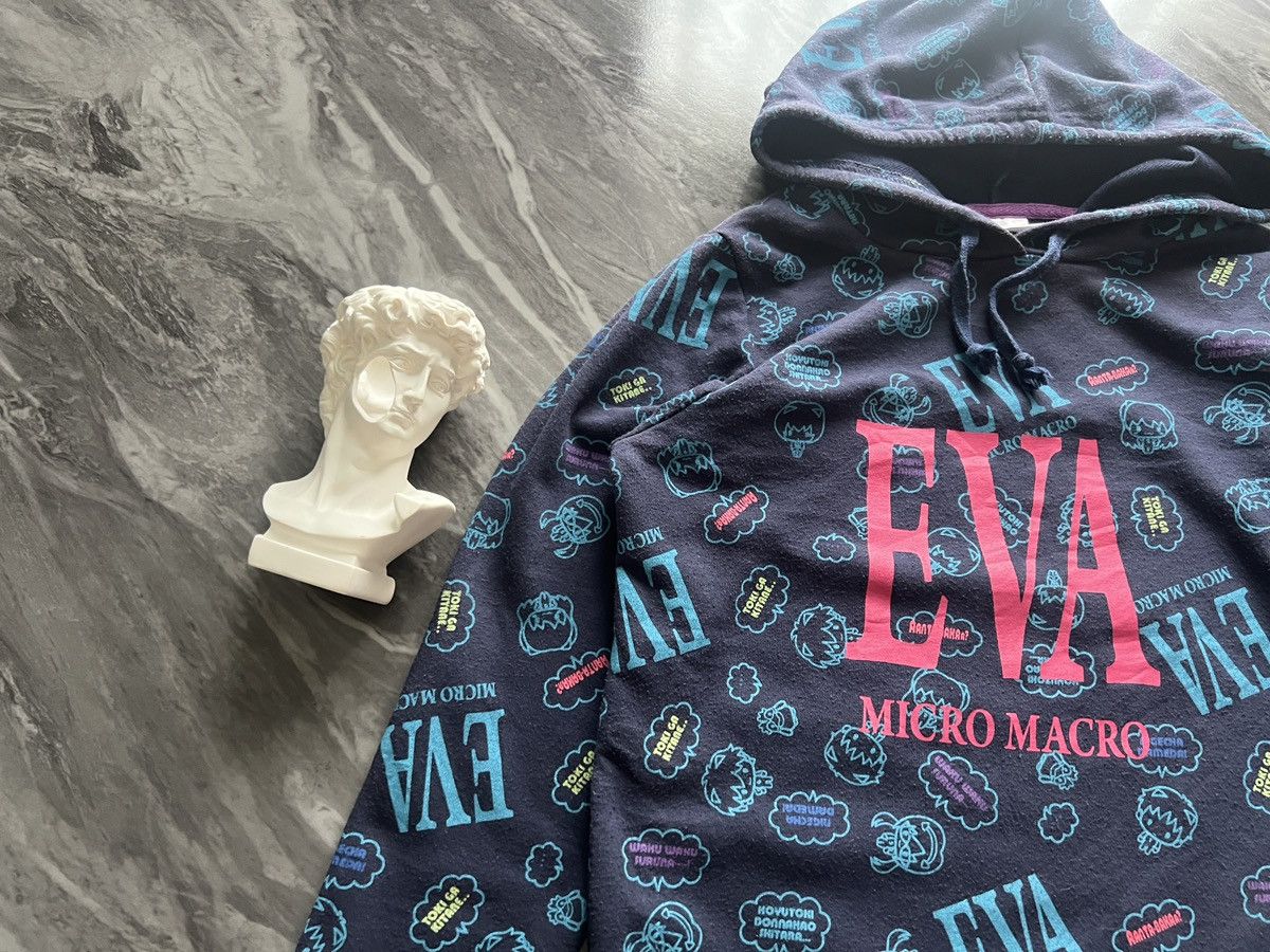 Anime EVA : Evangelion Micro Macro All Over Printed Hoodie Size US S / EU 44-46 / 1 - 5 Thumbnail