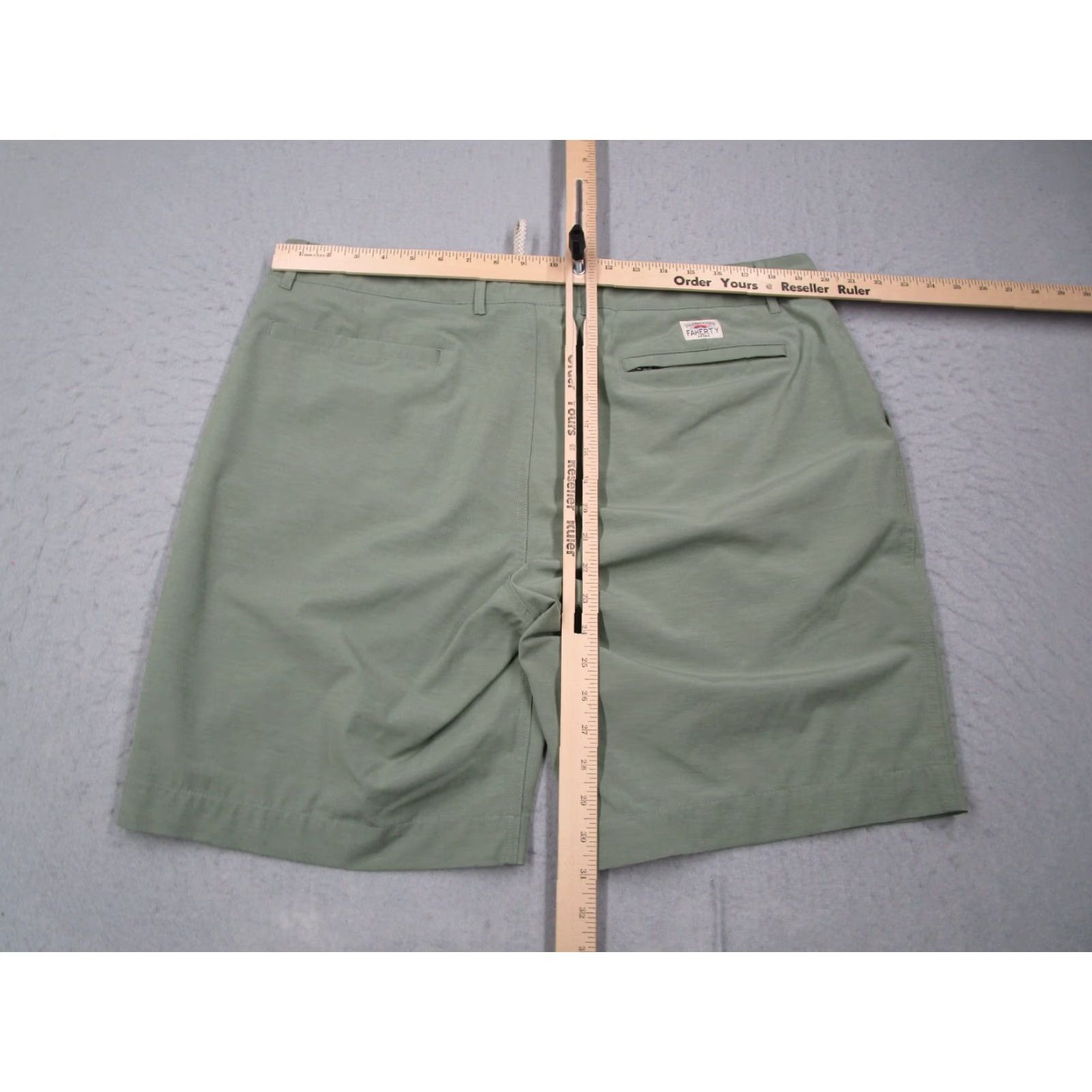 Faherty Faherty Shorts Mens 38 Green All Day 9" Casual Hybrid Beach Travel Walk Golf Size US 38 / EU 54 - 5 Thumbnail