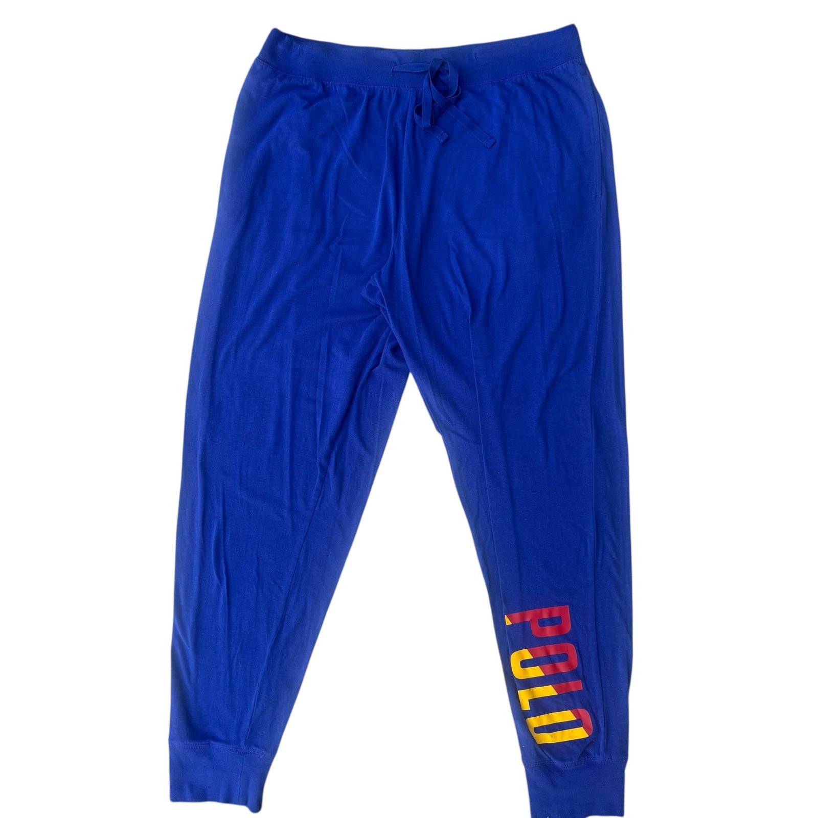 Polo Ralph Lauren Polo Ralph Lauren Jogger Pajama Pants XL Rugby Royal Blue Size US 34 / EU 50 - 2 Thumbnail