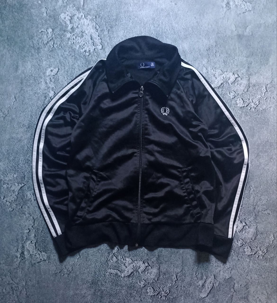 Vintage Fred Perry Track Top Jacket Logo