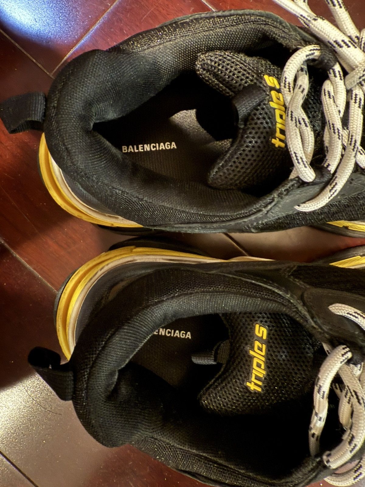 Balenciaga Balenciaga triple s black and yellow Size US 11 / EU 44 - 3 Thumbnail
