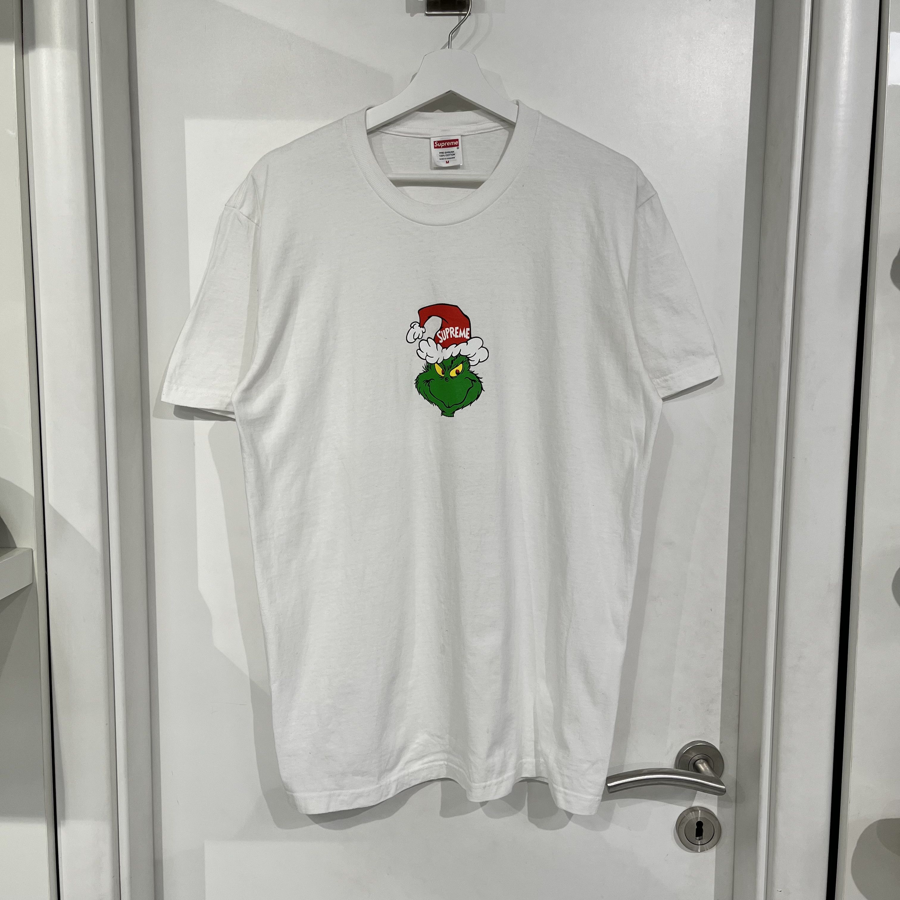 Supreme Supreme Grinch Tee White Size US M / EU 48-50 / 2 - 1 Thumbnail