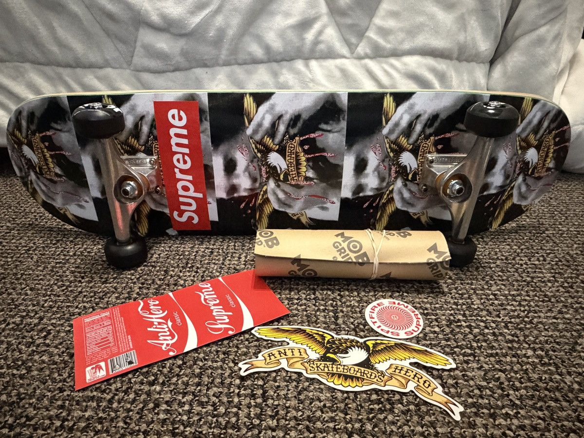 Antihero × Supreme Supreme x AntiHero Ozzy Osbourne Skateboard COMPLETE SETUP Size ONE SIZE - 1 Thumbnail