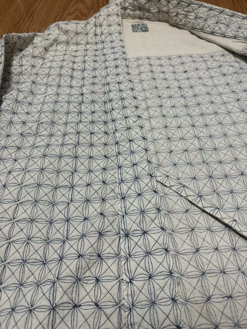 Visvim VisvimVisvim Sashiko Lhamo Shirt in White-2504 Size US M / EU 48-50 / 2 - 4 Thumbnail