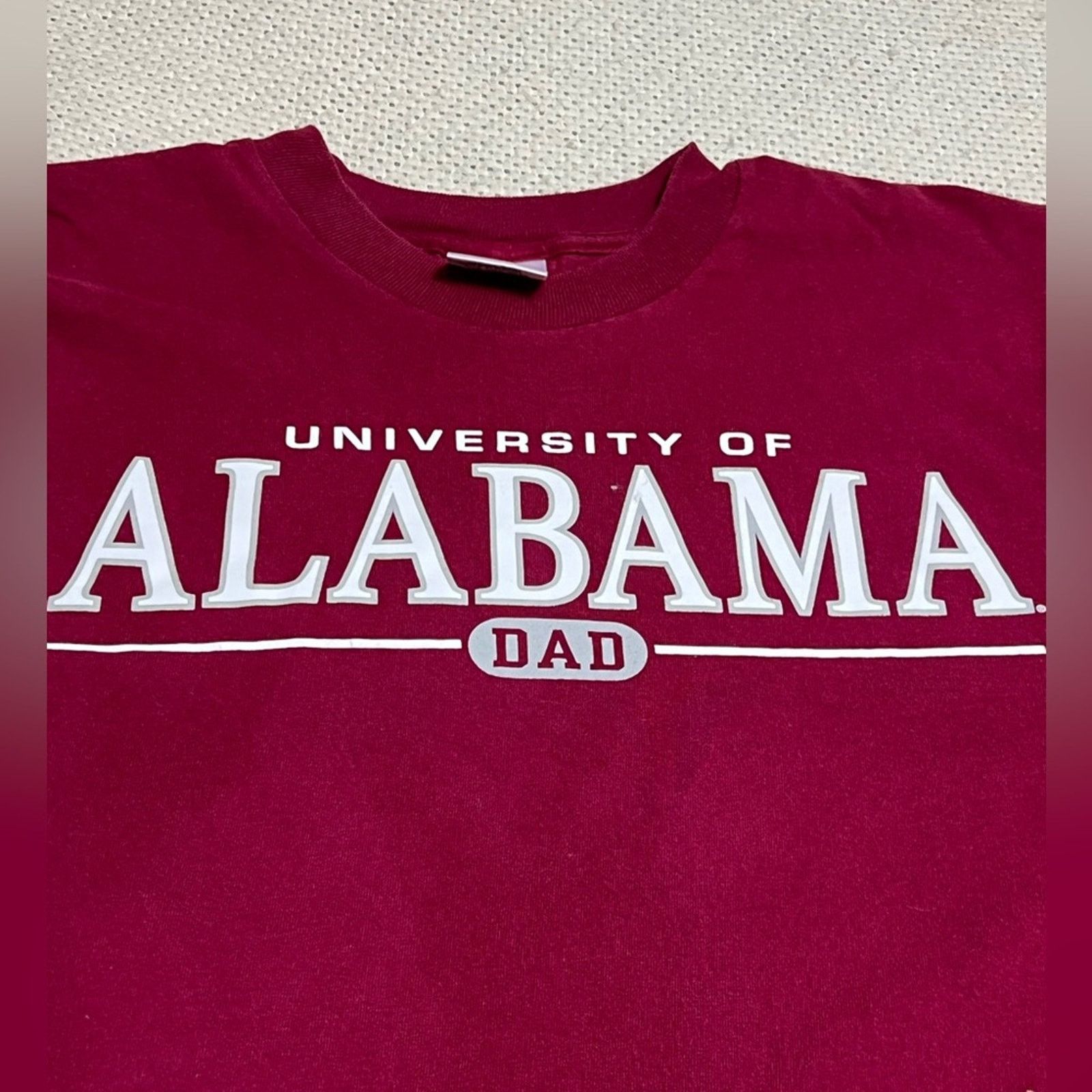 Vintage Vintage Alabama Crimson Tide Dad Made in USA Shirt Clean Size US L / EU 52-54 / 3 - 3 Thumbnail
