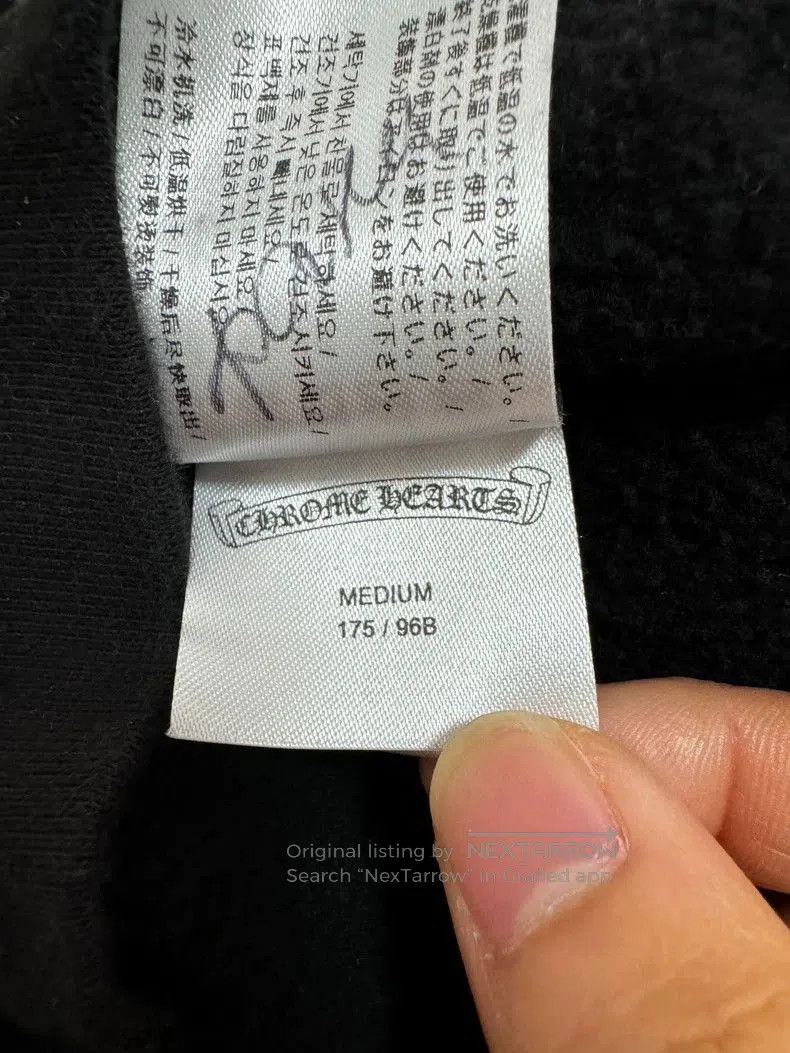 Chrome Hearts Chrome Hearts Black Sweatshirt with Graphic Design. Size US M / EU 48-50 / 2 - 7 Thumbnail