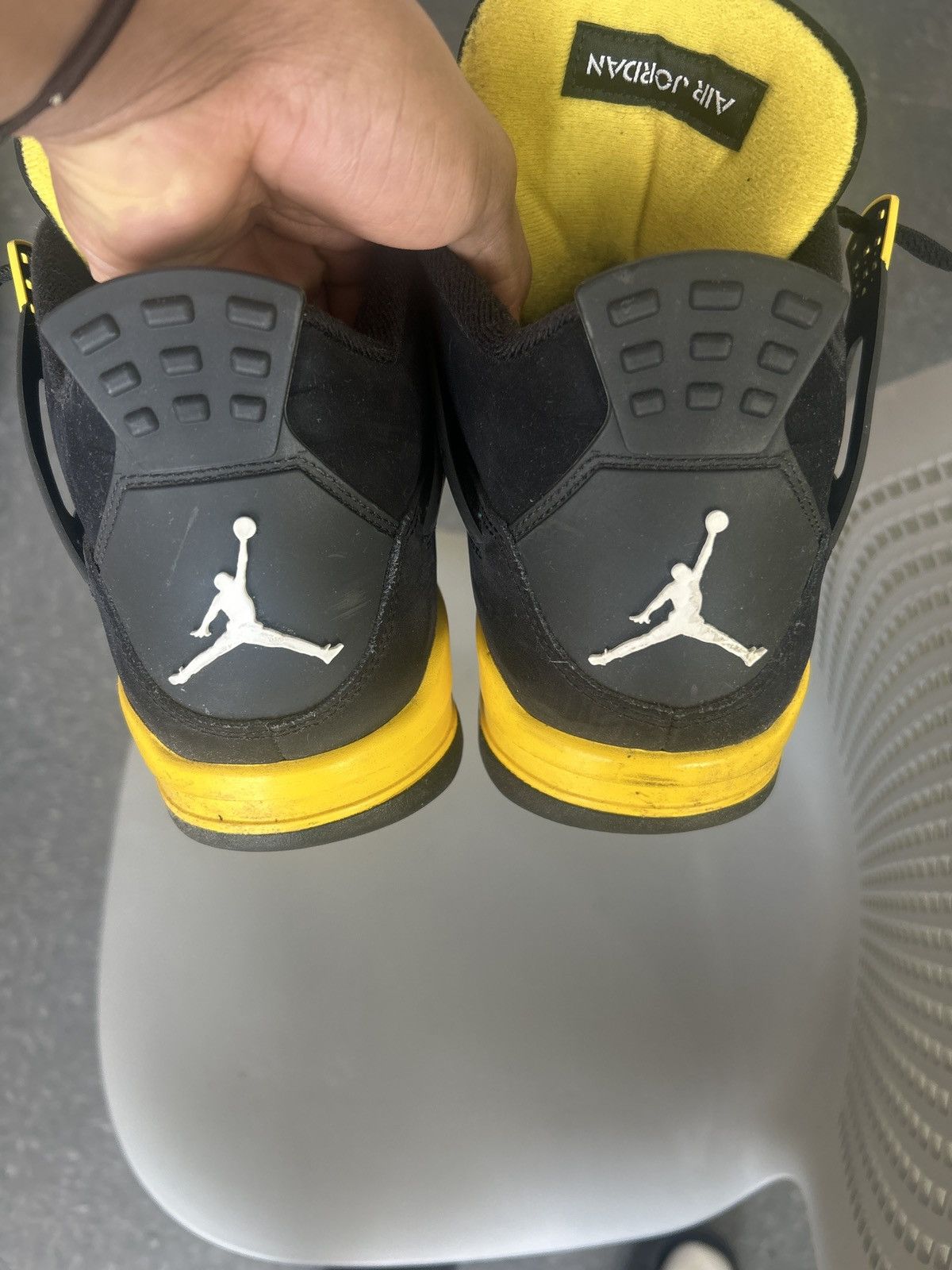 Jordan Brand Jordan 4 Lightning Size US 11.5 / EU 44-45 - 2 Thumbnail