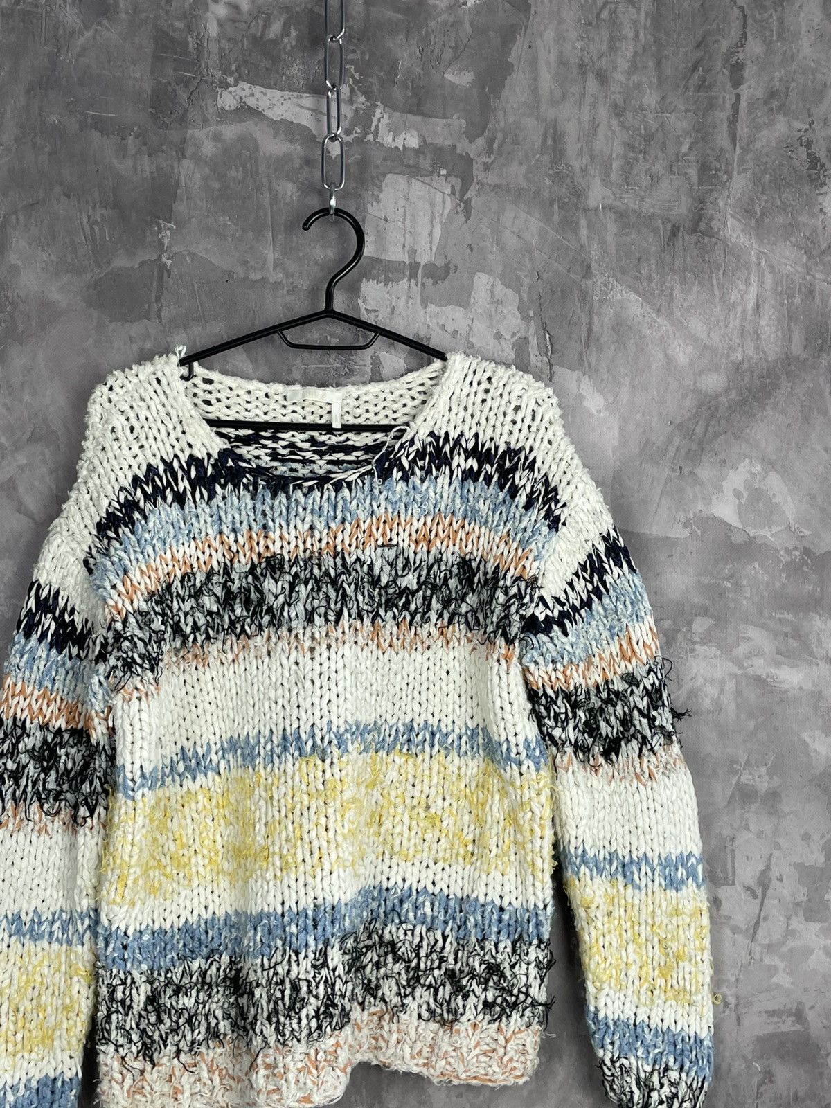 Chloe × See by Chloe Glamour Chloe Mohair Wool Oversized Sweater Size S / US 4 / IT 40 - 4 Thumbnail