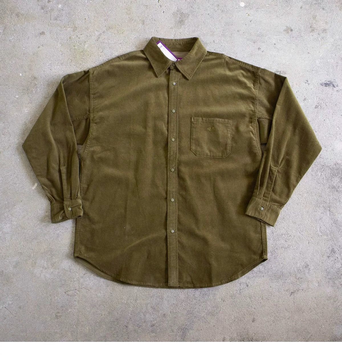 Nanamica × The North Face Purple Label Organic Cotton Corduroy Big Shirt Size US L / EU 52-54 / 3 - 2 Thumbnail