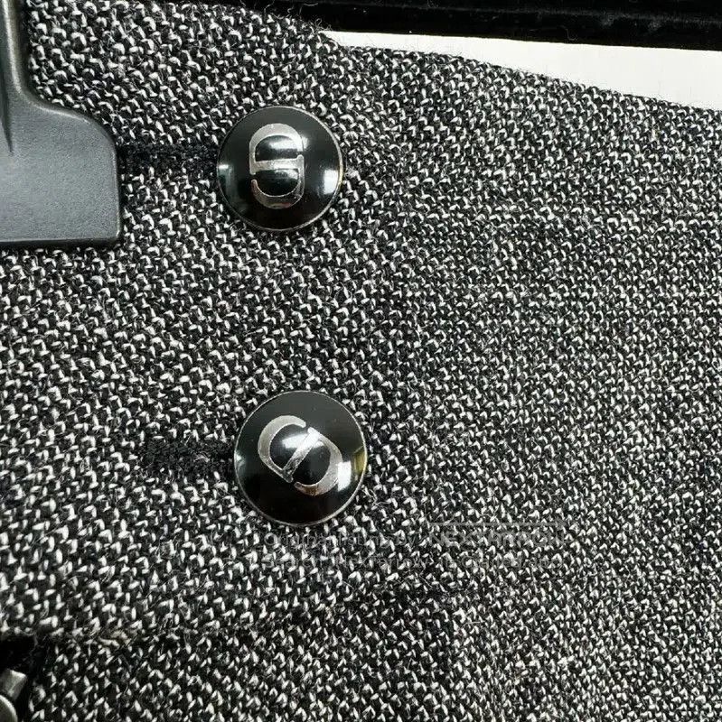 Dior Dior Women's Grey Wool Casual Pants . Size 23" - 3 Thumbnail
