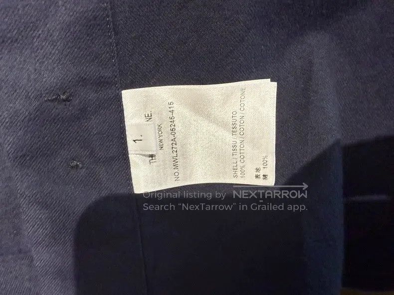 Thom Browne Thom Browne Shirt Size US S / EU 44-46 / 1 - 4 Thumbnail