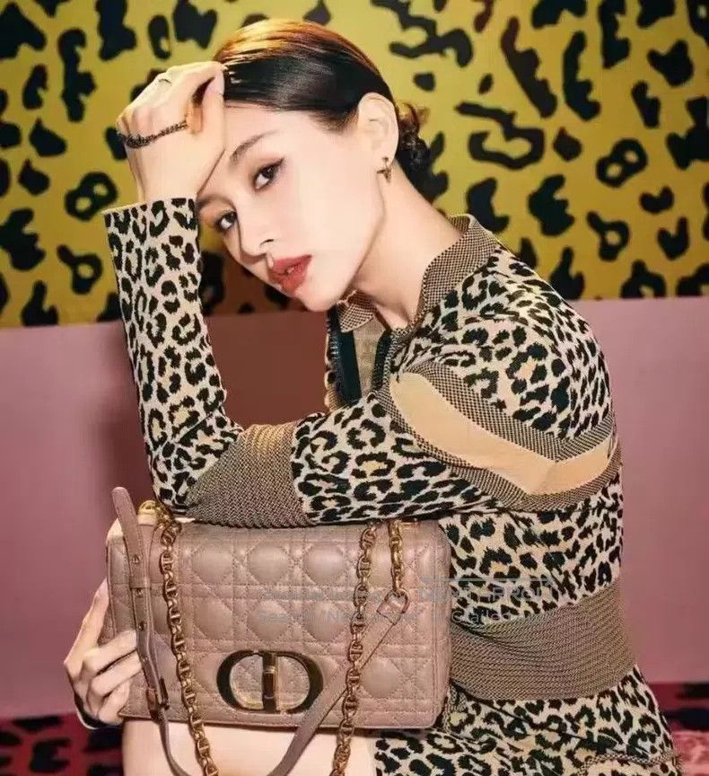 Dior Dior Brown leopard-print round-neck zipper long-sleeved kn Size XS / US 0-2 / IT 36-38 - 8 Thumbnail