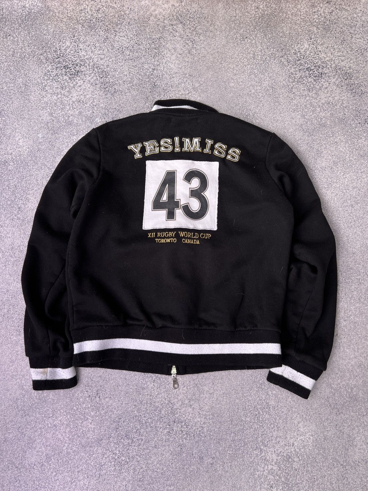 Designer × Vintage Vintage New Zealand Rugby World Cup Zip Sweatshirt Size US S / EU 44-46 / 1 - 12 Thumbnail