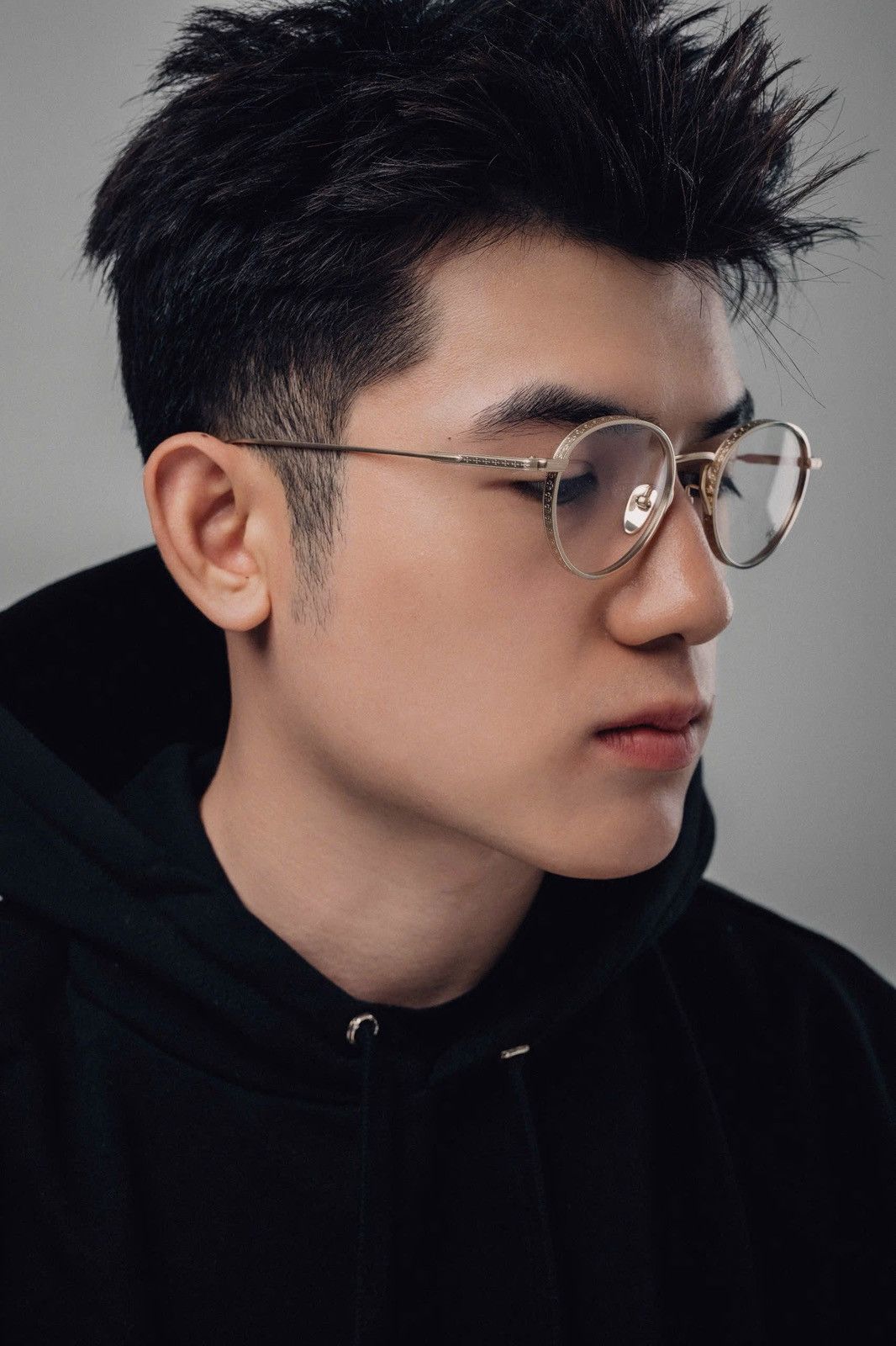 Chrome Hearts CHROME HEARTS THICK GOLD PLATED/MATTE GOLD PLATED GLASSES Size ONE SIZE - 10 Thumbnail